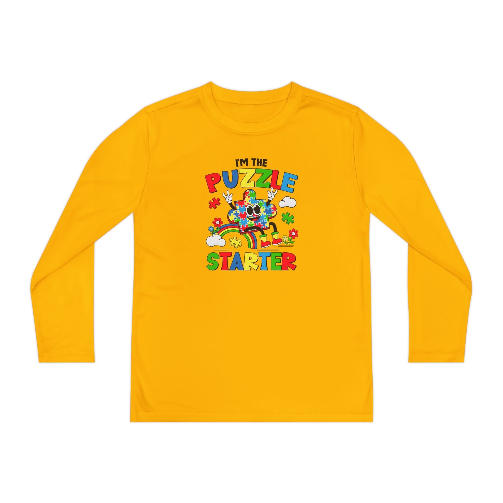 I'm The Puzzle Starter, Youth Long Sleeve