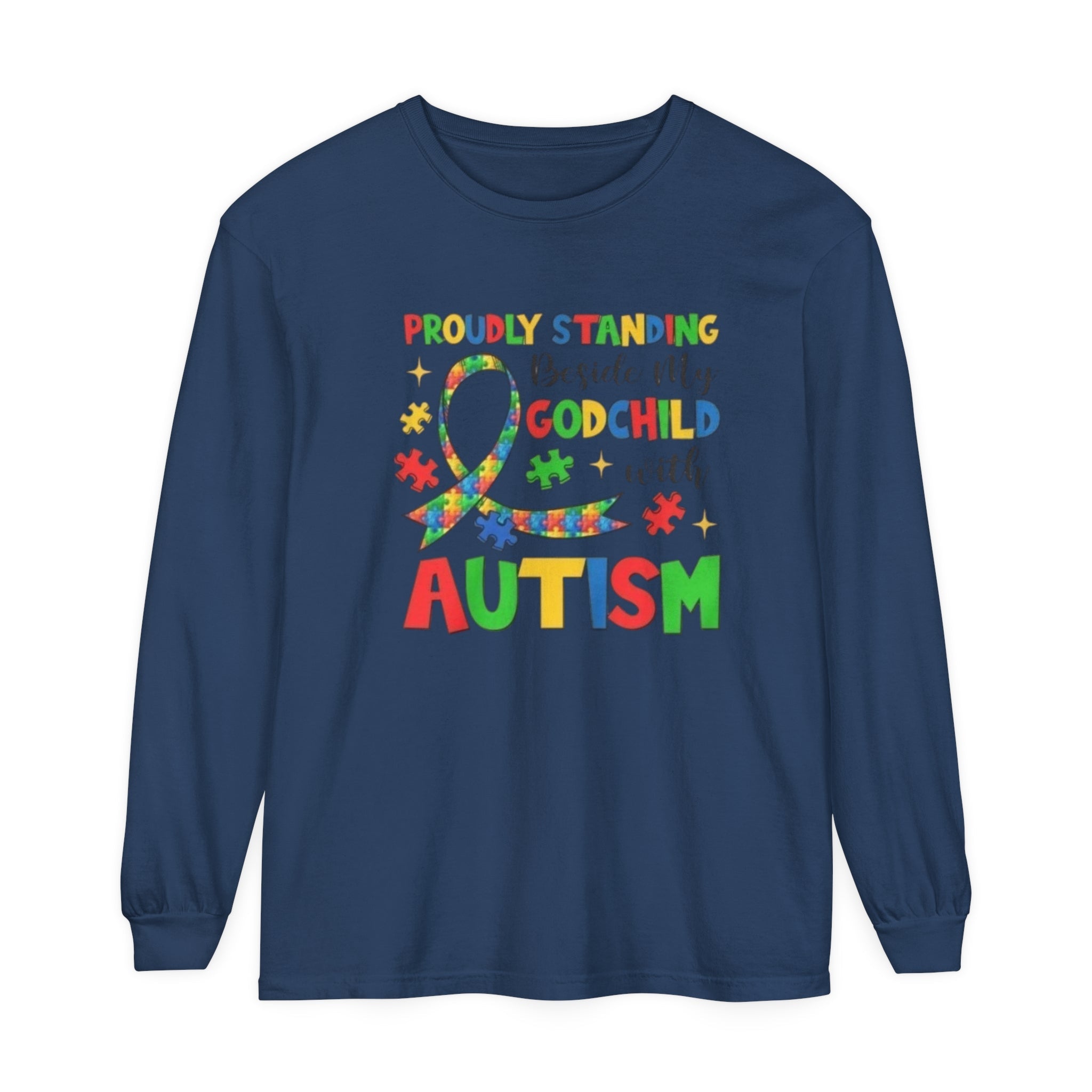 Godchild Unisex Garment-dyed Long Sleeve