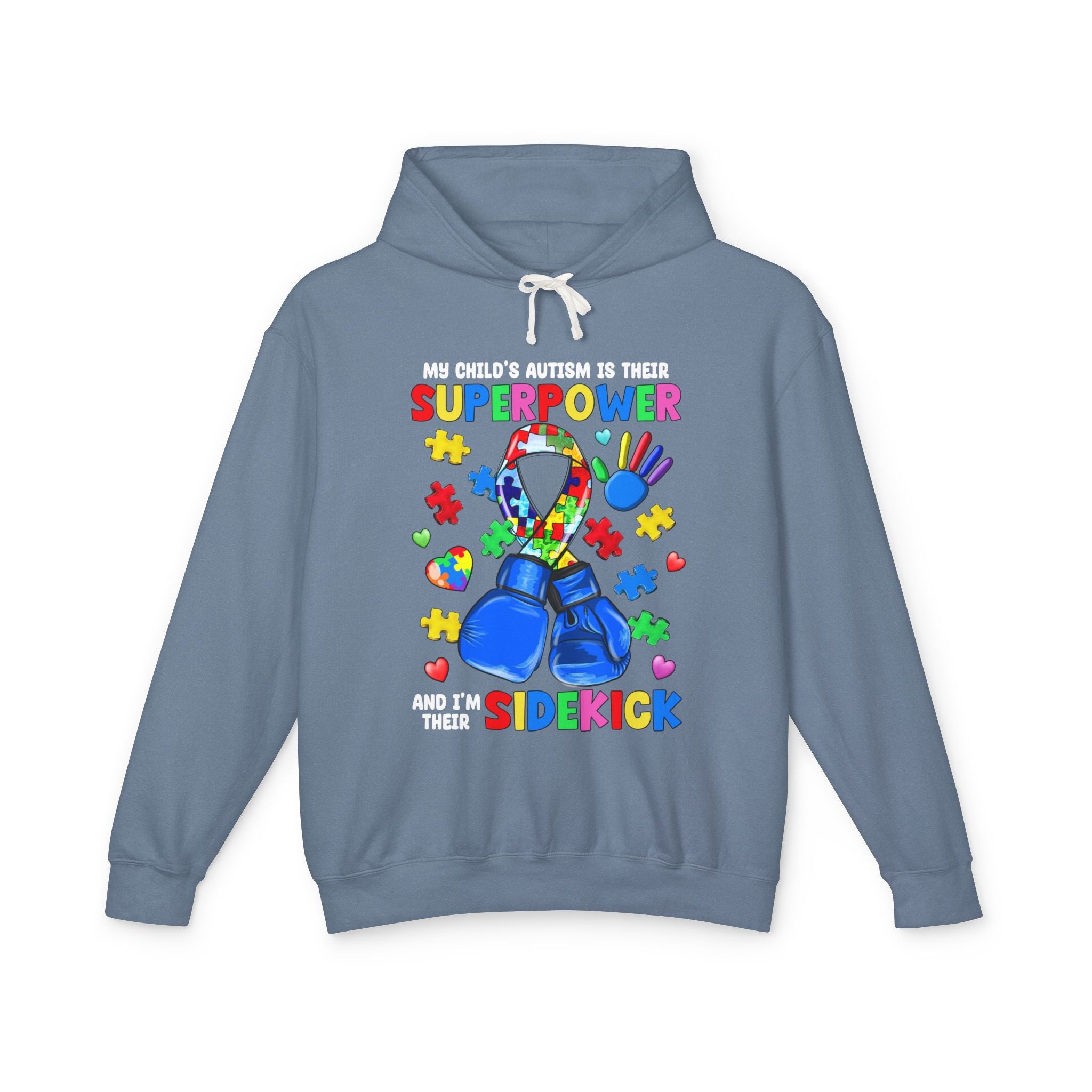 My Child's Autism Superpower, Autism Awareness Adult Hoodie