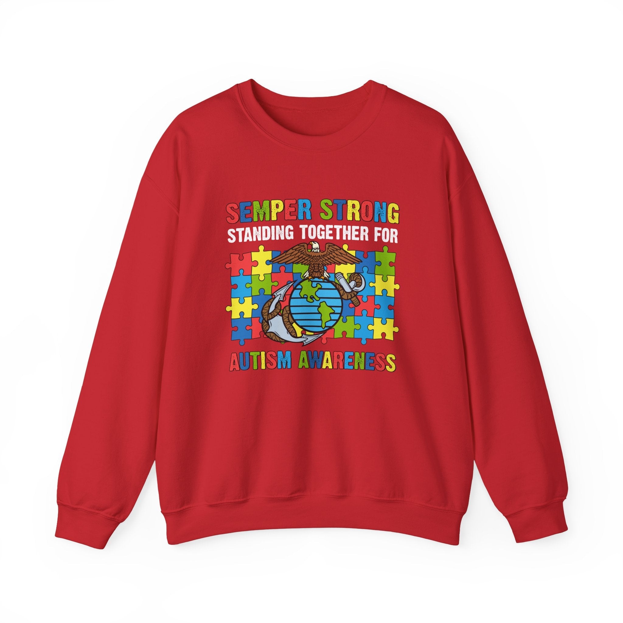 "Semper Strong Autism Awareness Sweatshirt