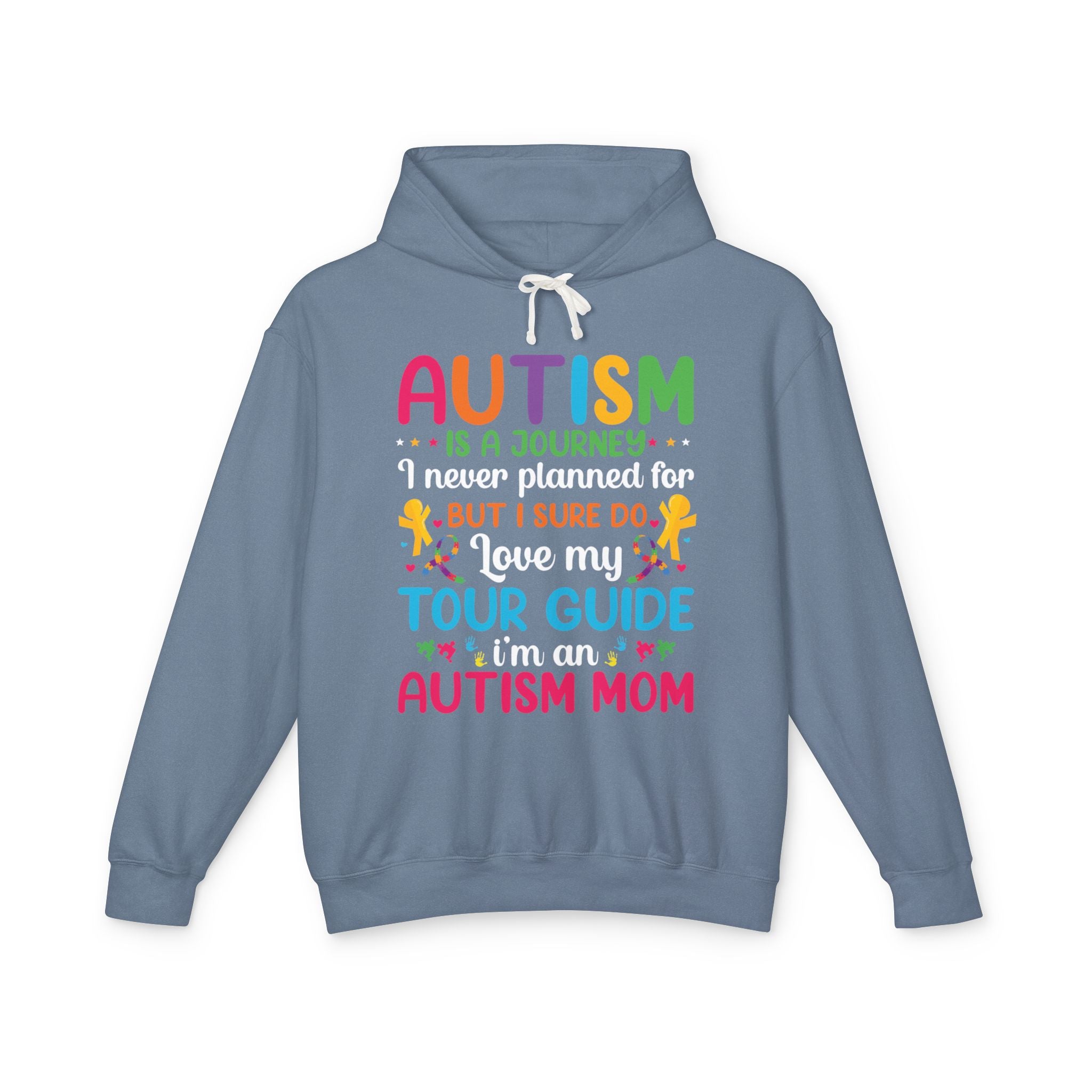 Love My Tour Guide, Autism Awareness Adult Hoodie