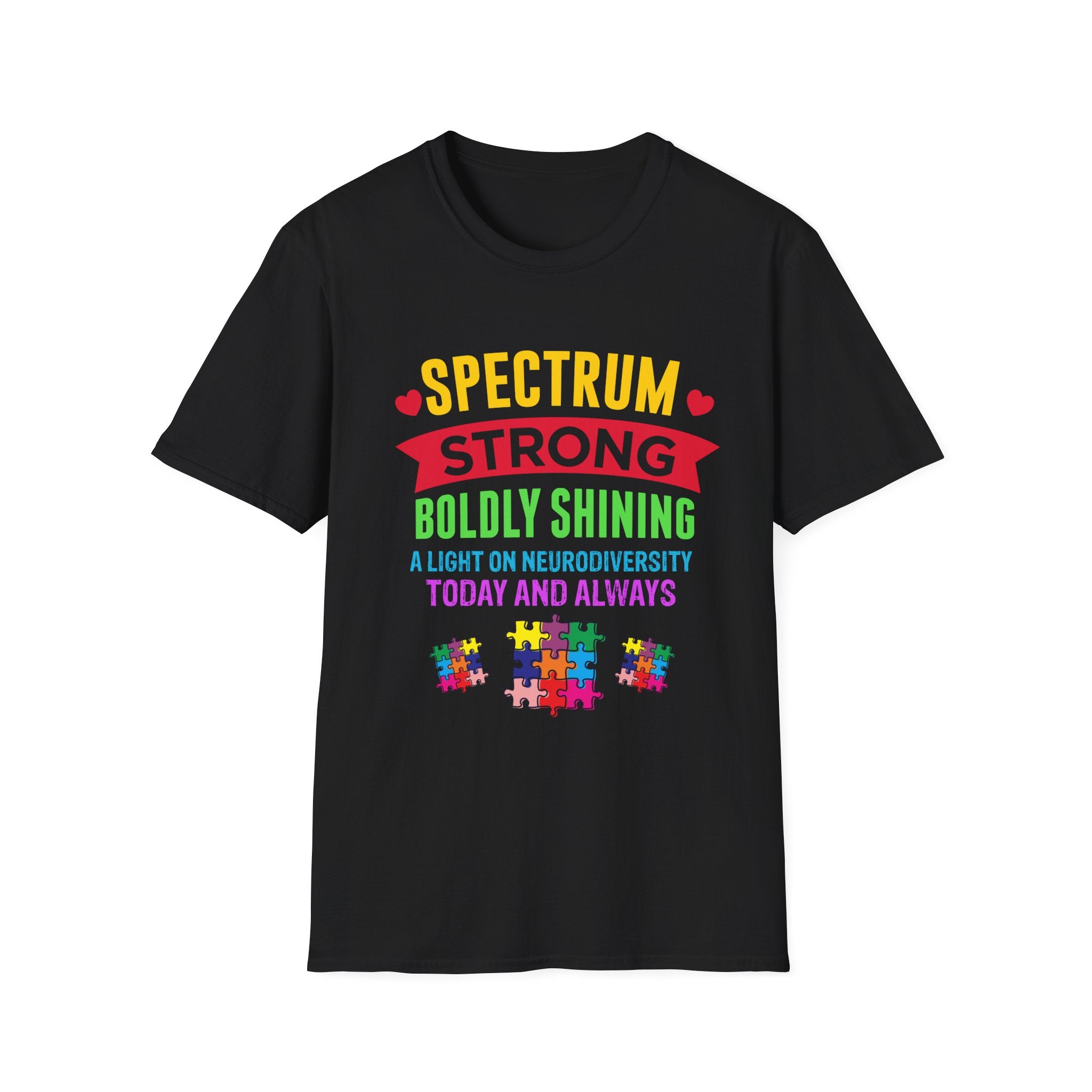 Spectrum Strong Autism Awareness , Adult T-Shirt