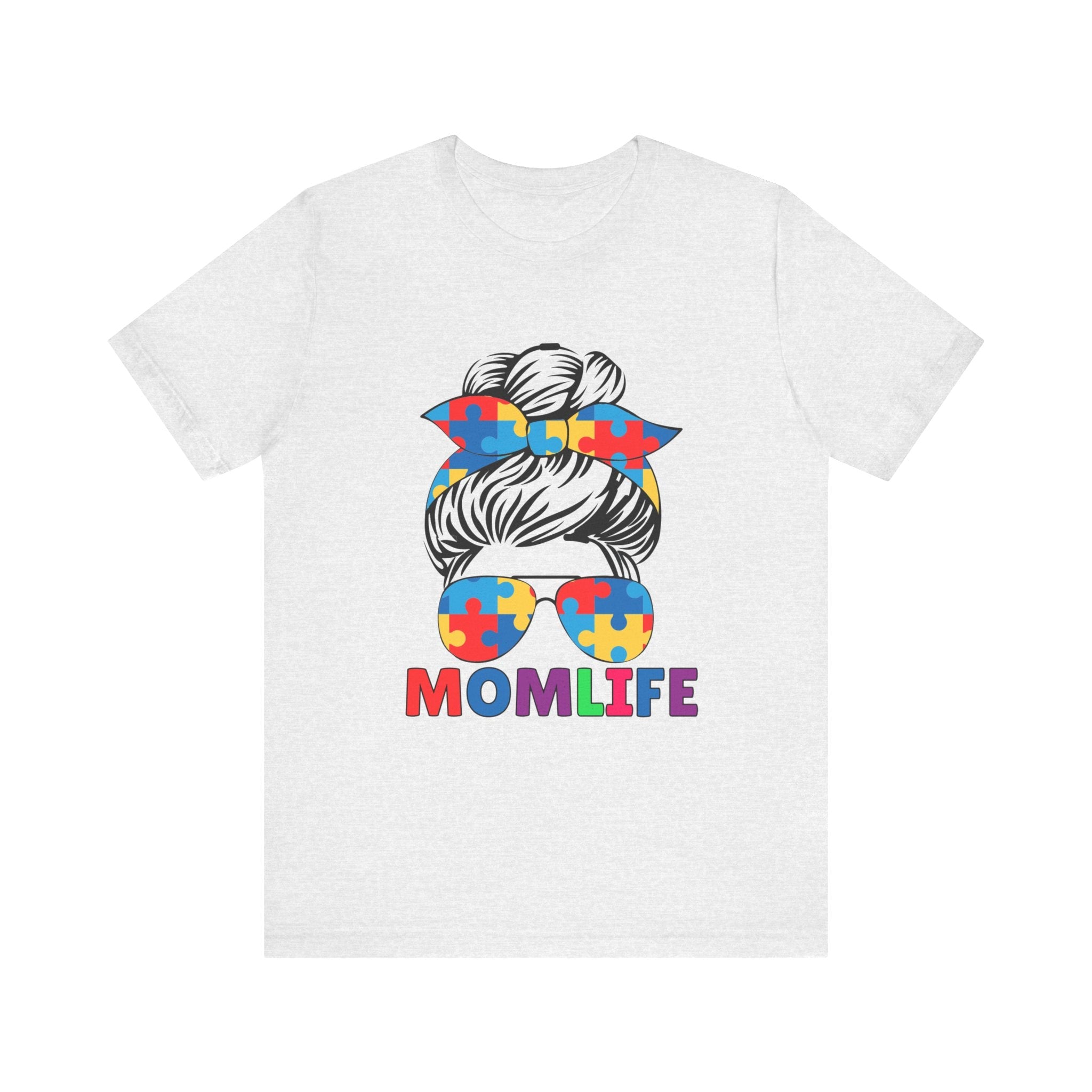 "Mom Life" Autism Awareness Hoodie