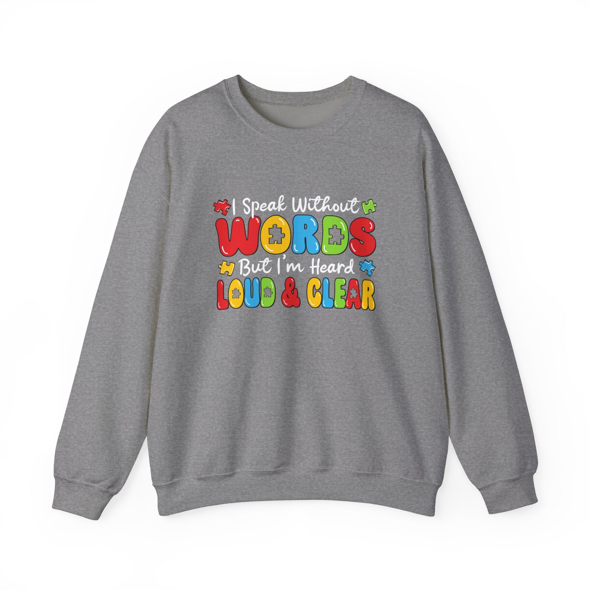 Autism Warrior, Adult Sweatshirt