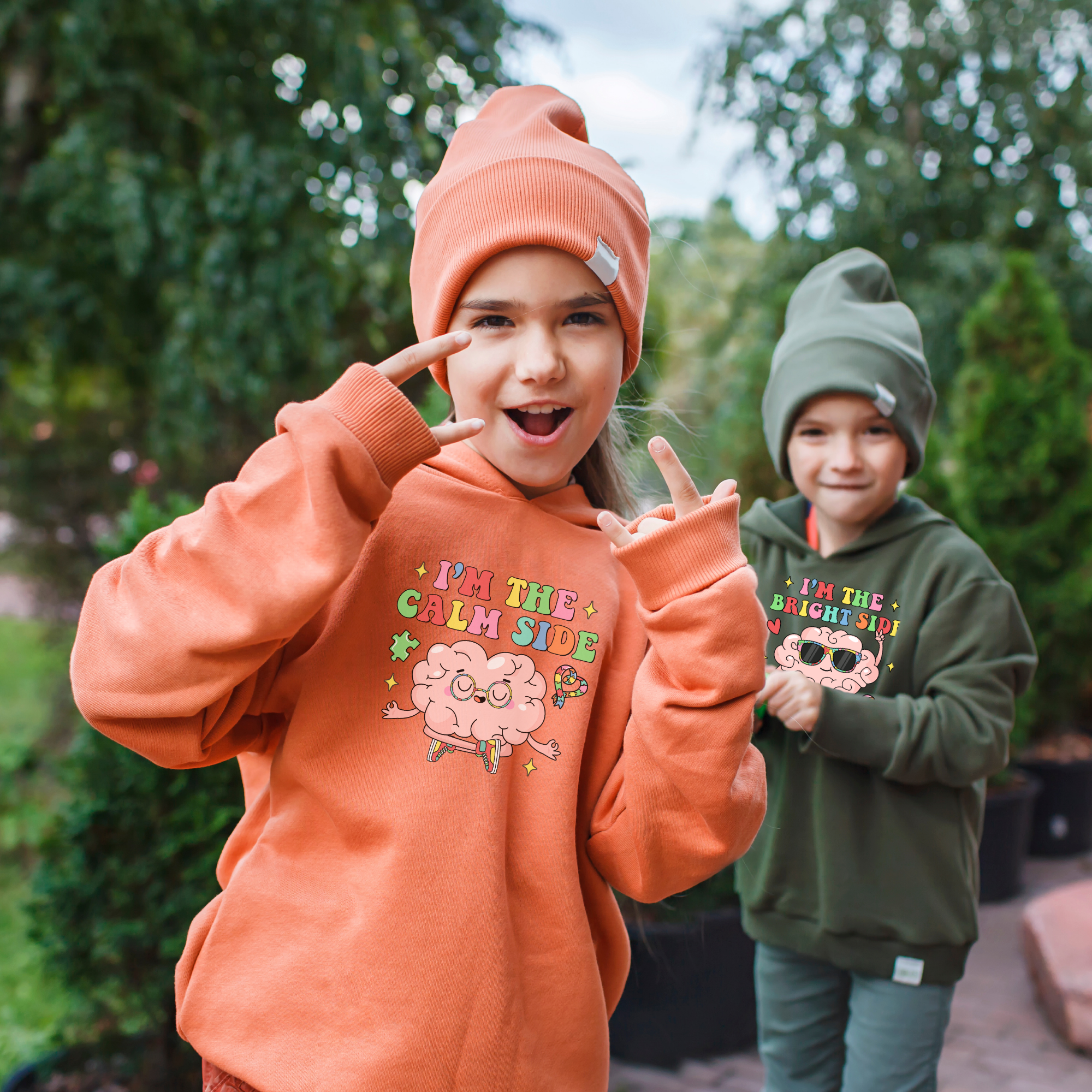 I Am The Calm Side, Youth Hoodie