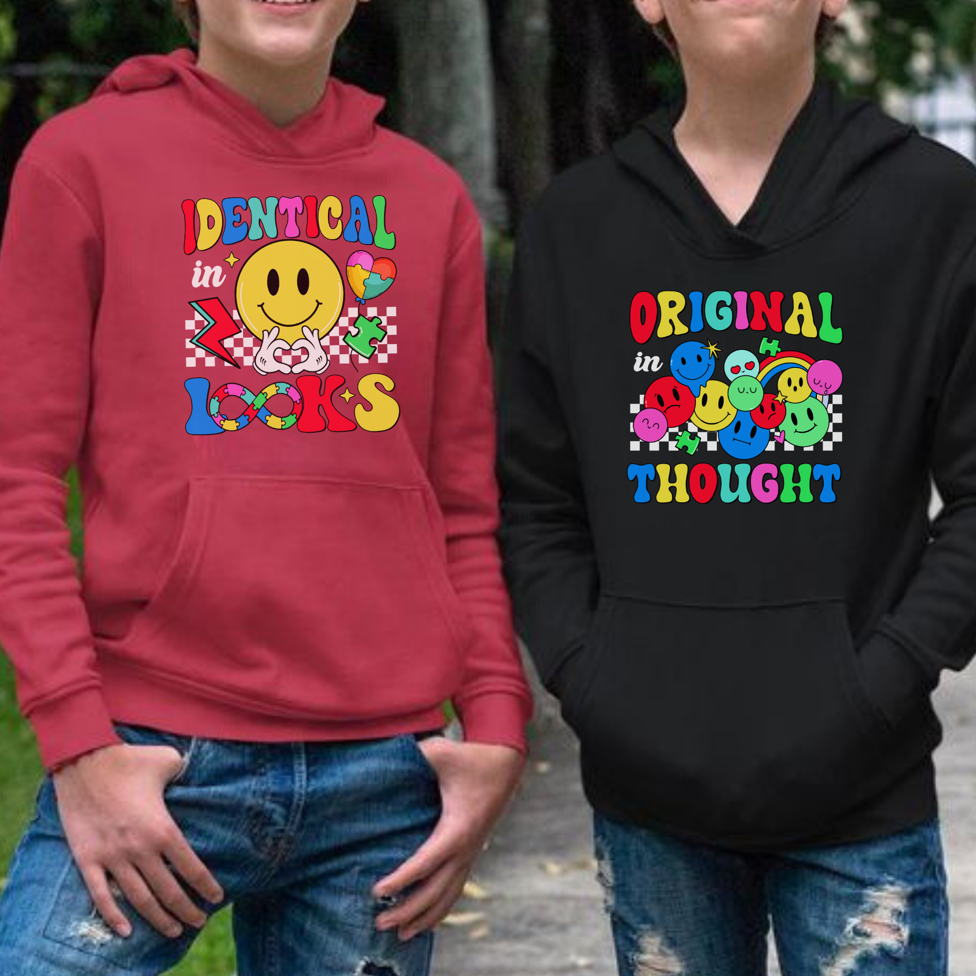 Identical in Looks, Youth Hoodie