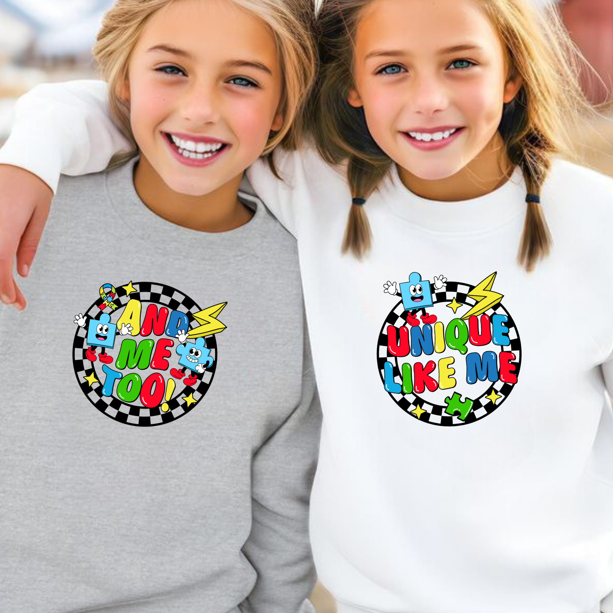 And Me Too, Youth Crewneck Sweatshirt