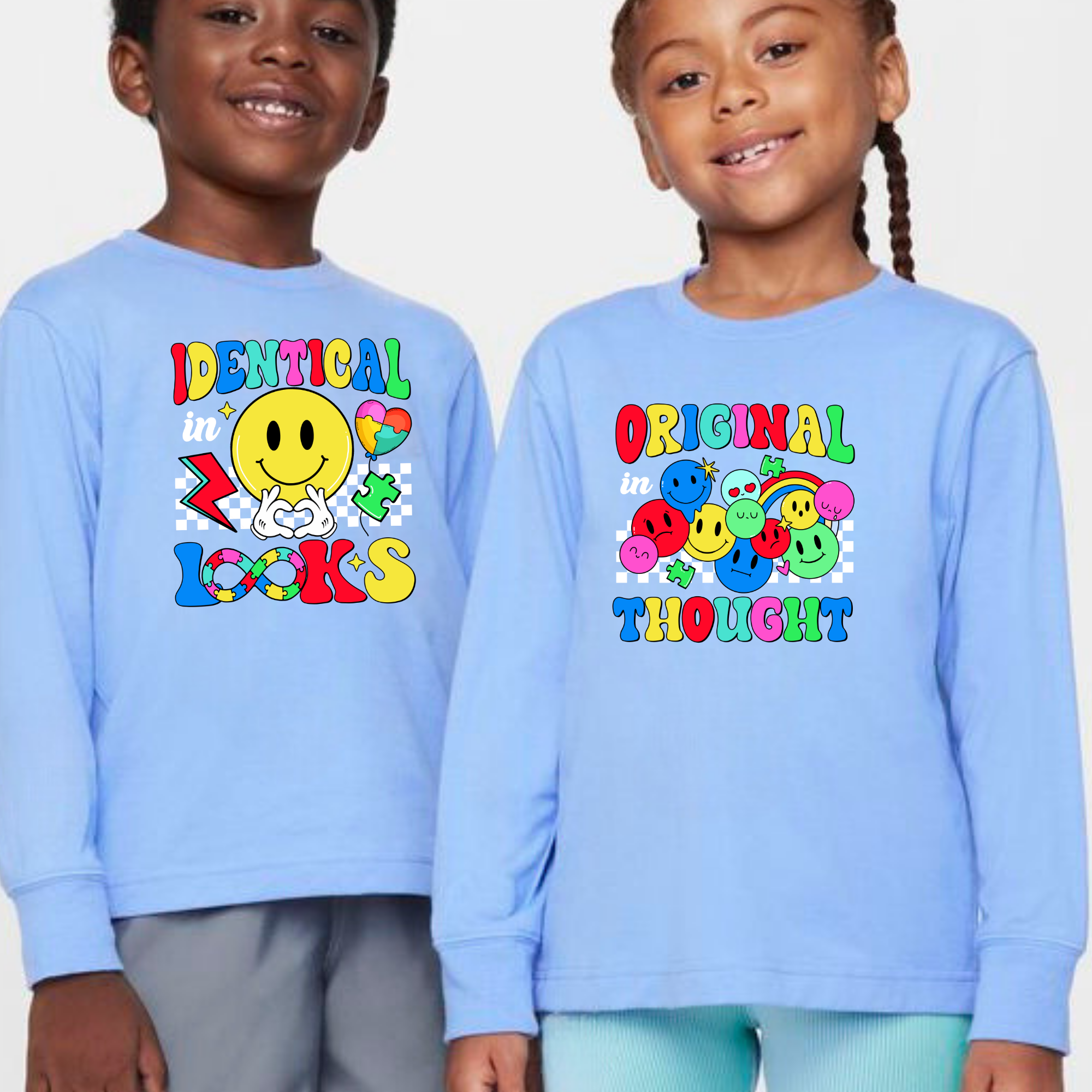 Identical in Looks, Youth Long Sleeve