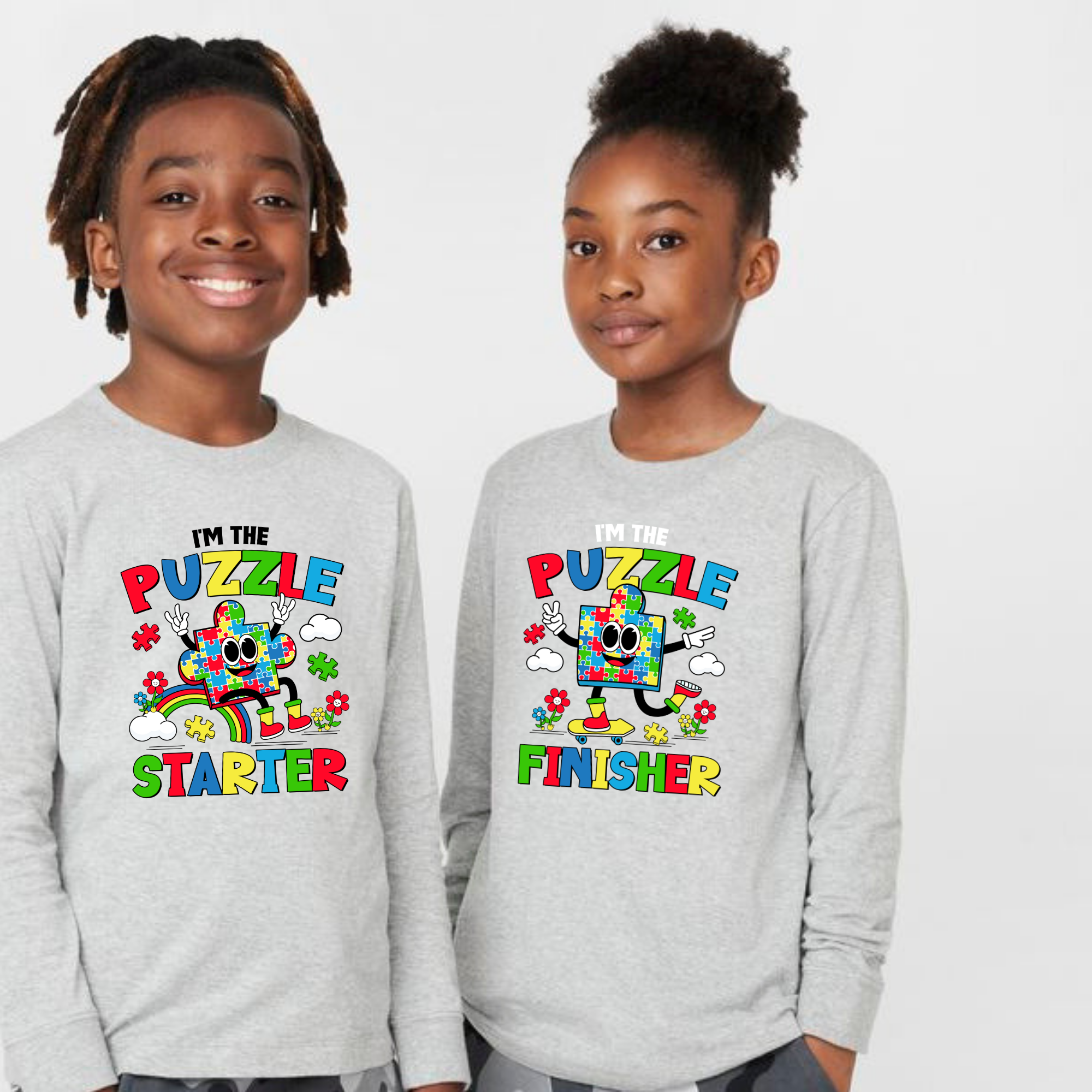 I'm The Puzzle Finisher, Youth Long Sleeve