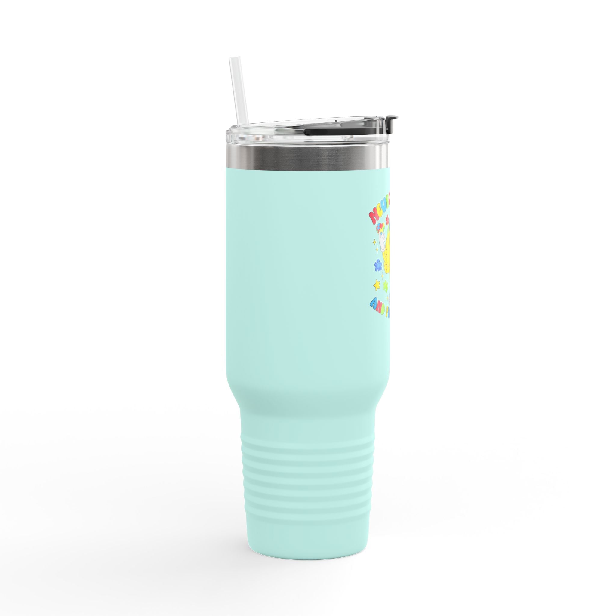 Neurodiverse Insulated Travel Mug, 40oz