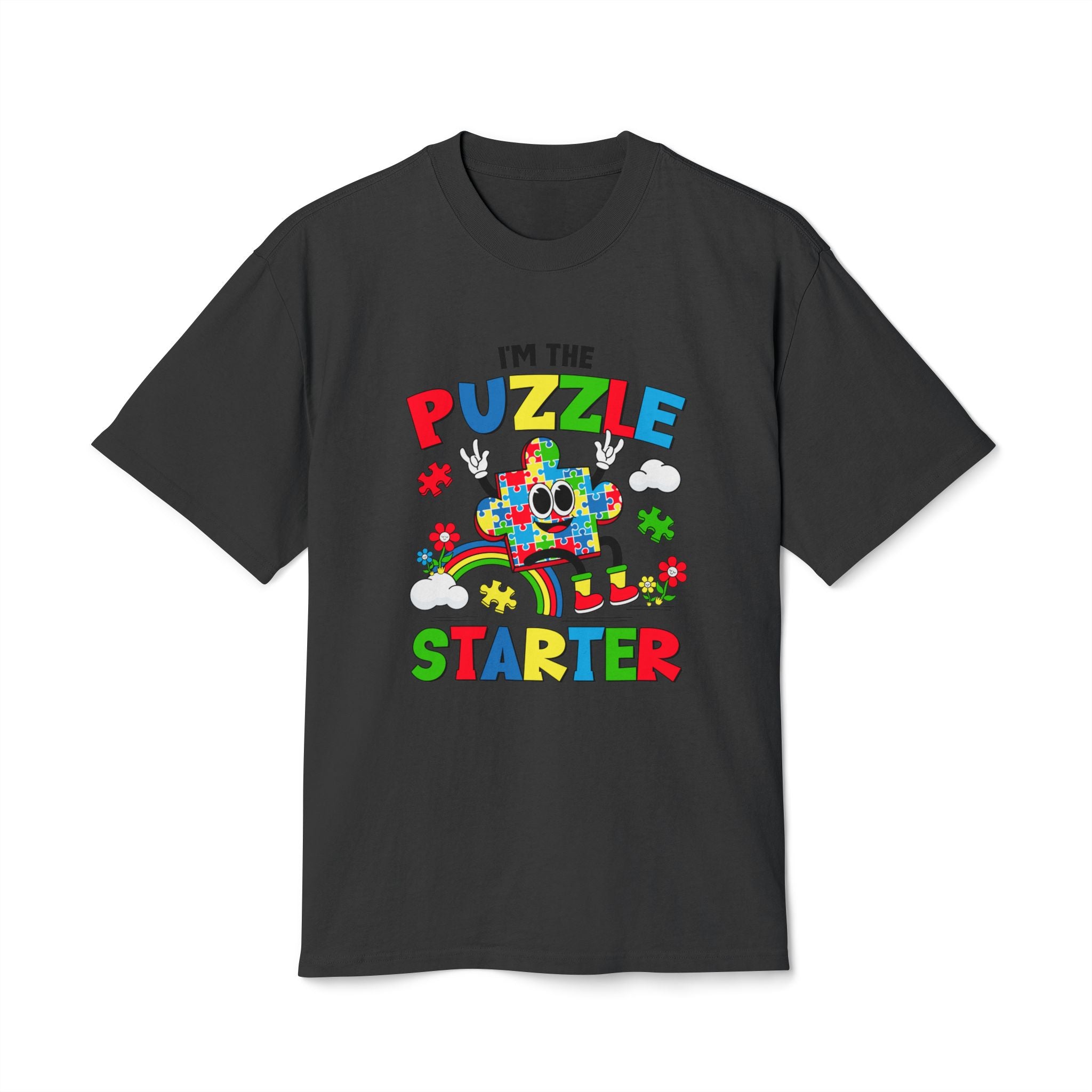 I'm The Puzzle Starter, Adult Tshirt