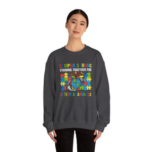 "Semper Strong Autism Awareness Sweatshirt