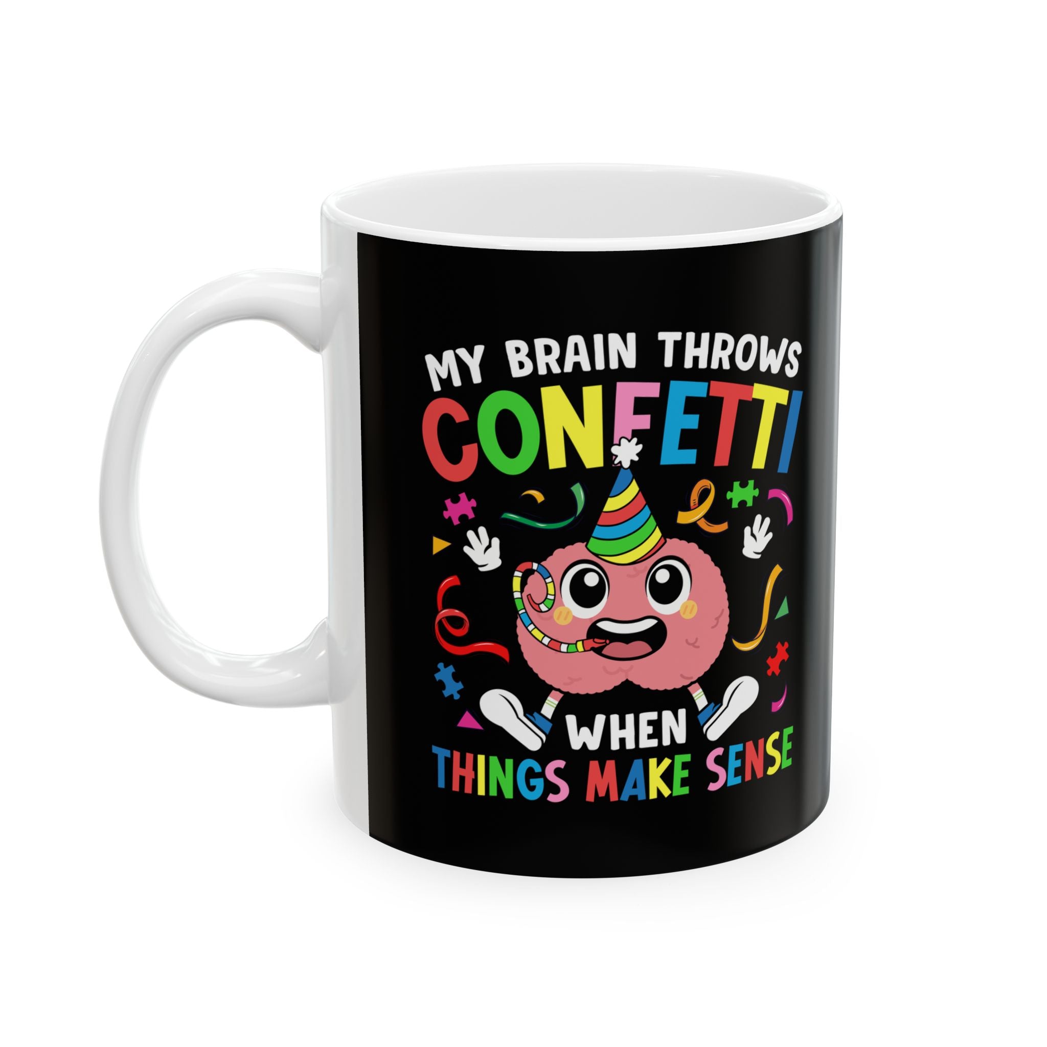 My Brain Throw, Ceramic Mug