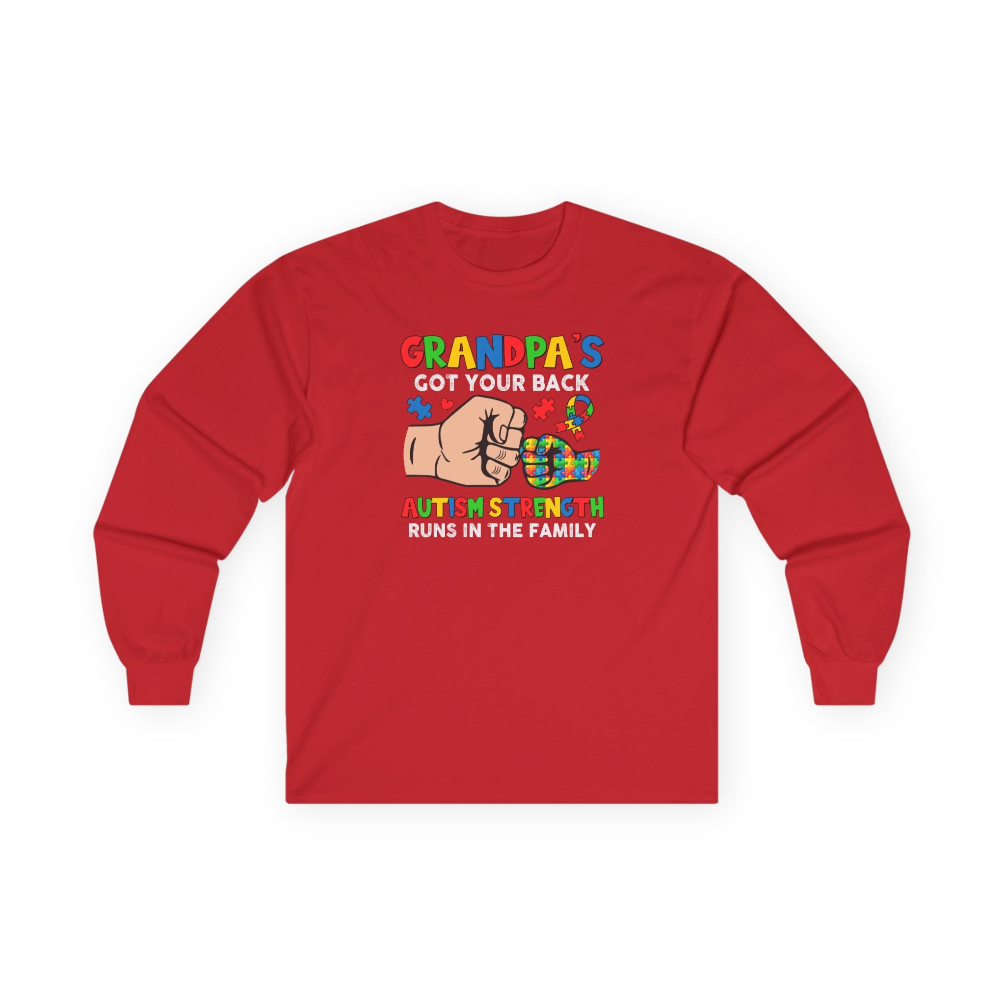 Grandpa's Got Your Back, Long Sleeve Tee