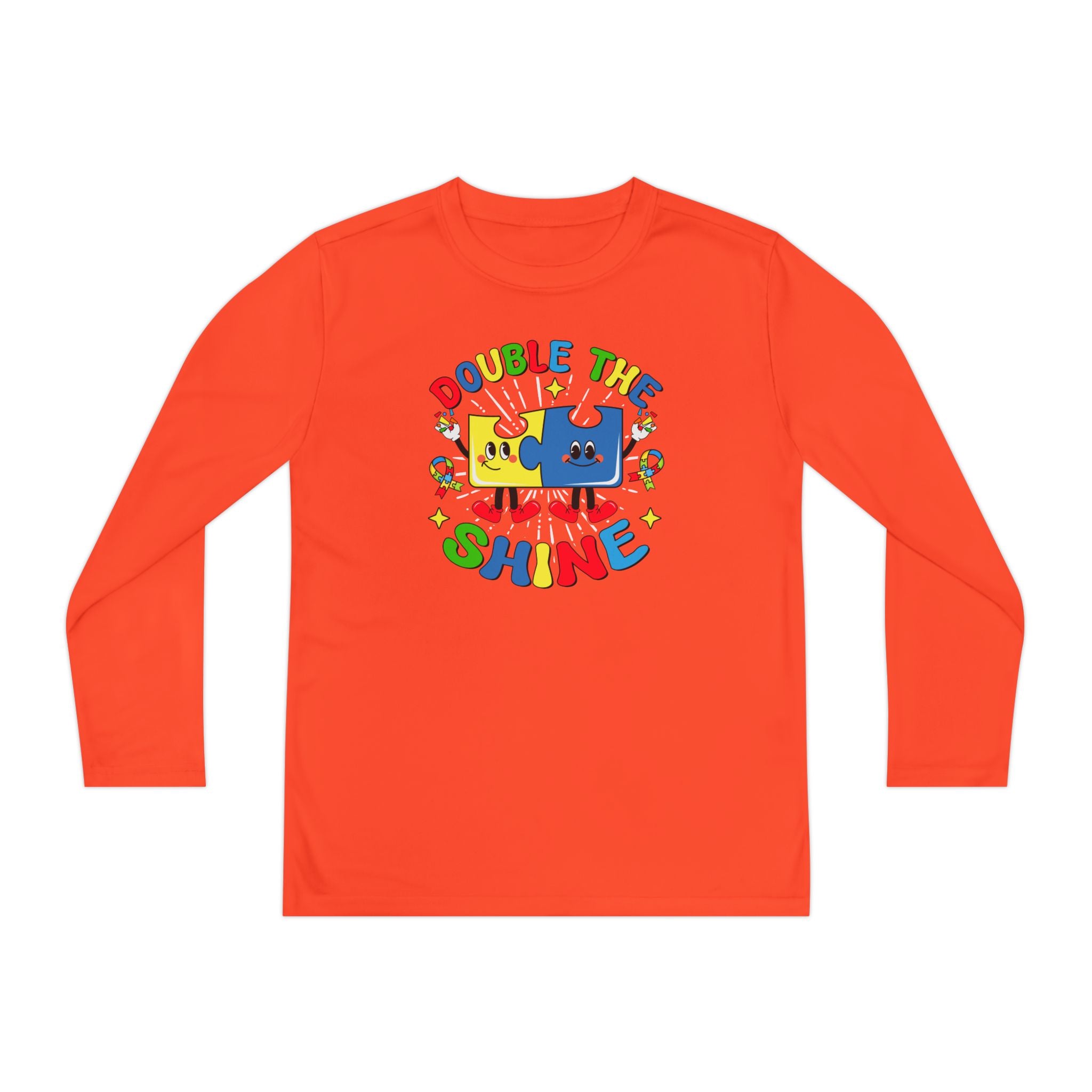 Double The Shine, Youth Long Sleeve