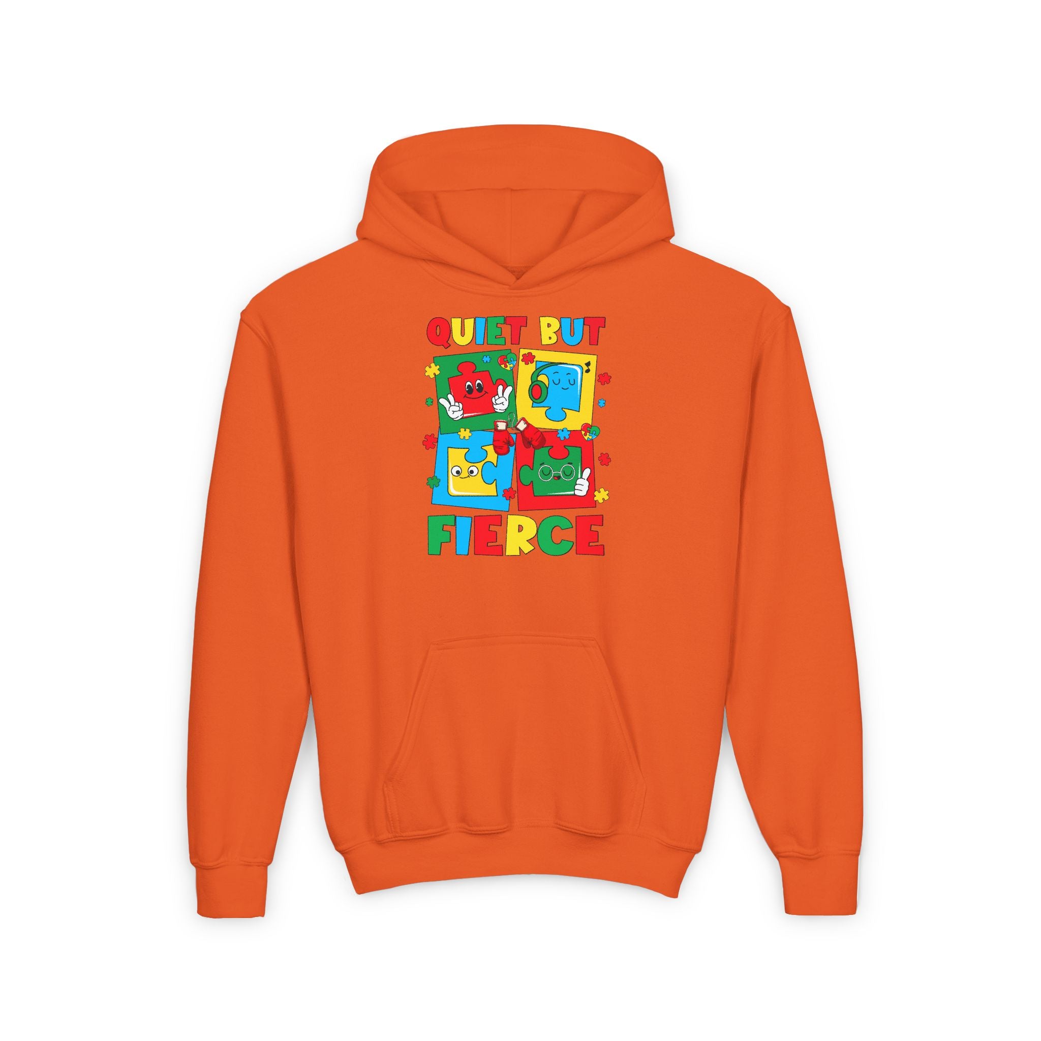 Quiet but Fierce, Youth Hoodie