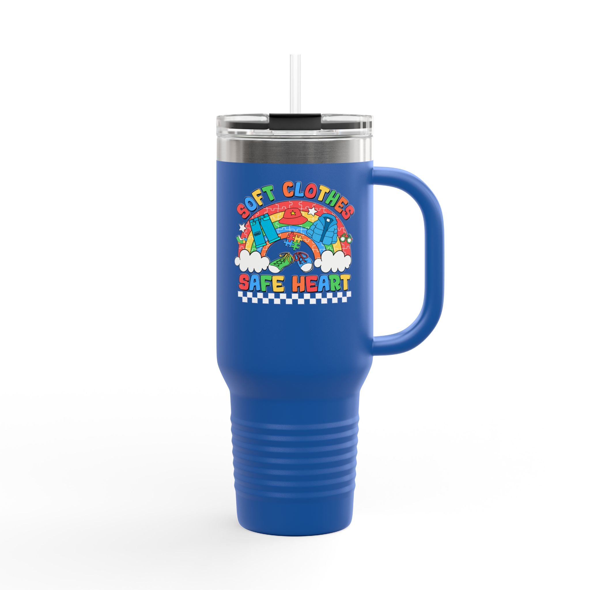 Safe Heart Insulated Travel Mug, 40oz