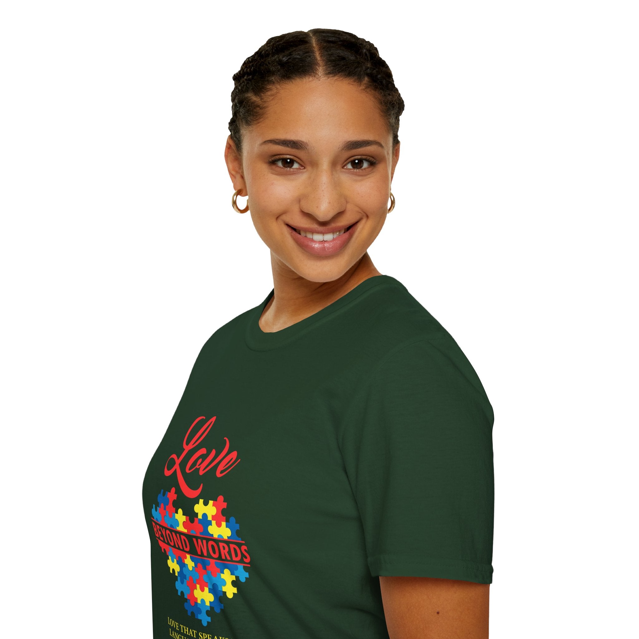 Love Beyond Words Autism Awareness , Adult T-Shirt