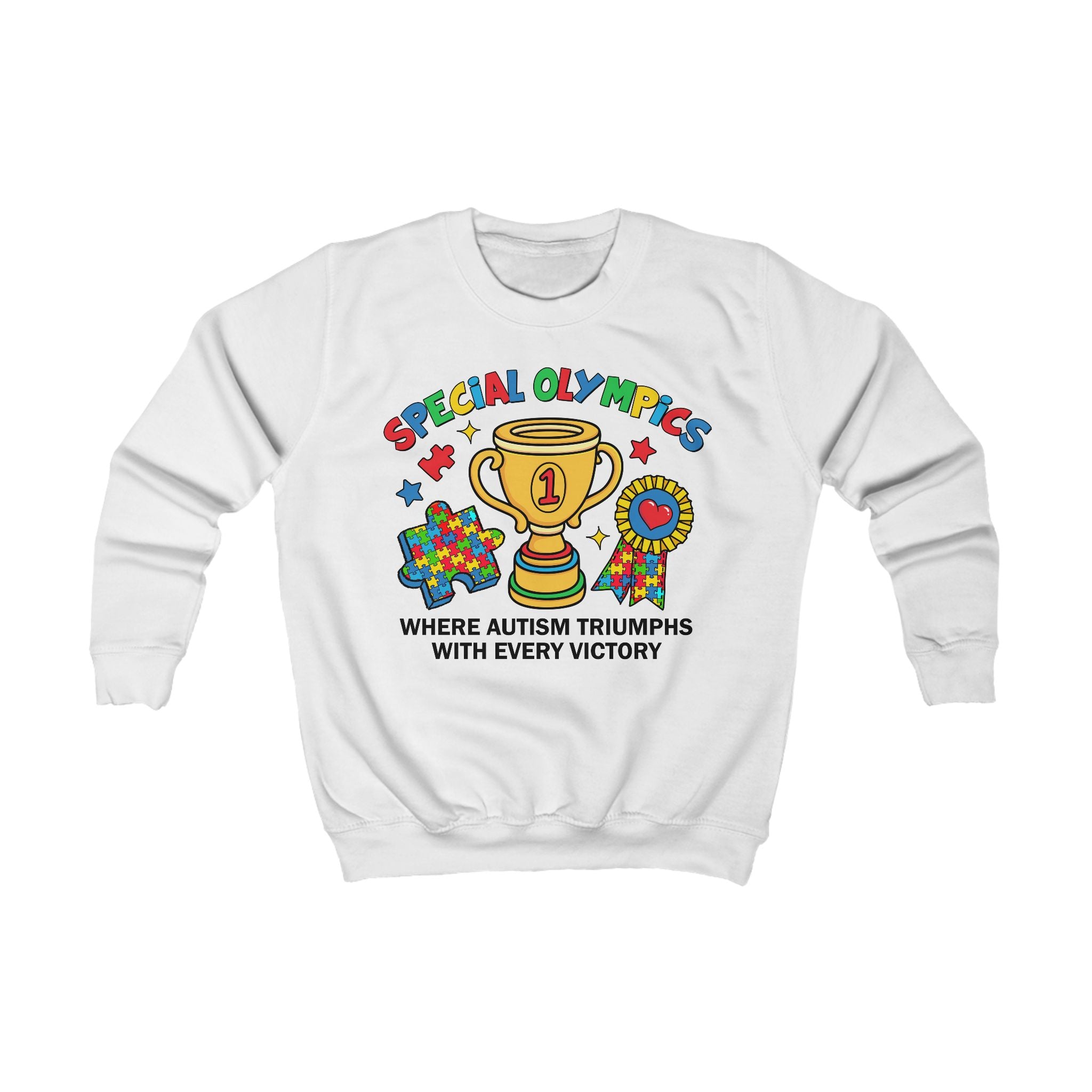 Special Olympics Autism Awareness, Childrens Sweatshirt