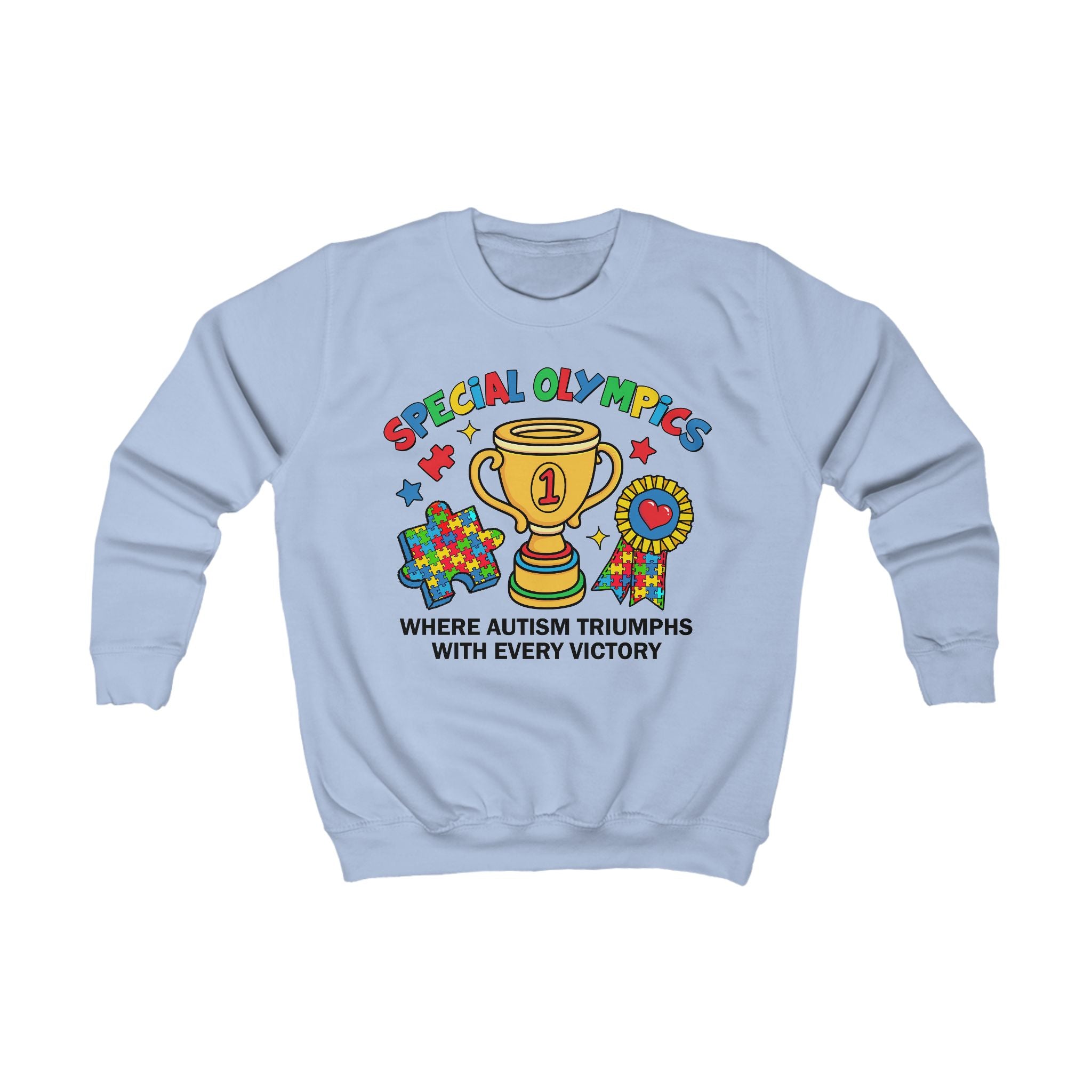 Special Olympics Autism Awareness, Childrens Sweatshirt