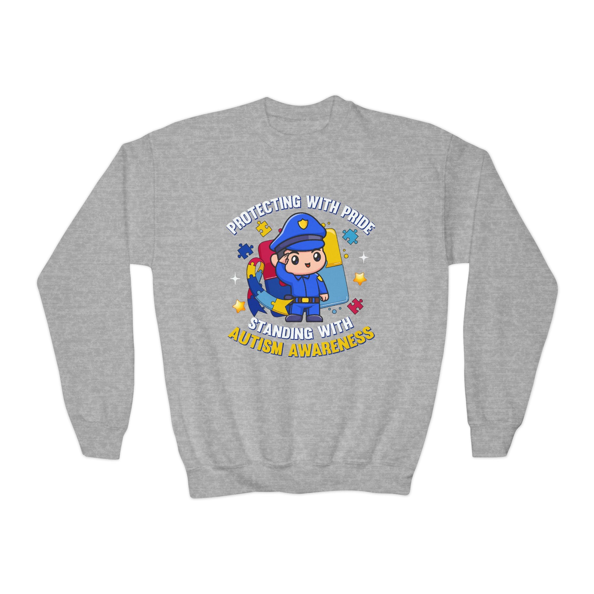 Protect with Pride, Autism Awareness Children's Sweatshirt