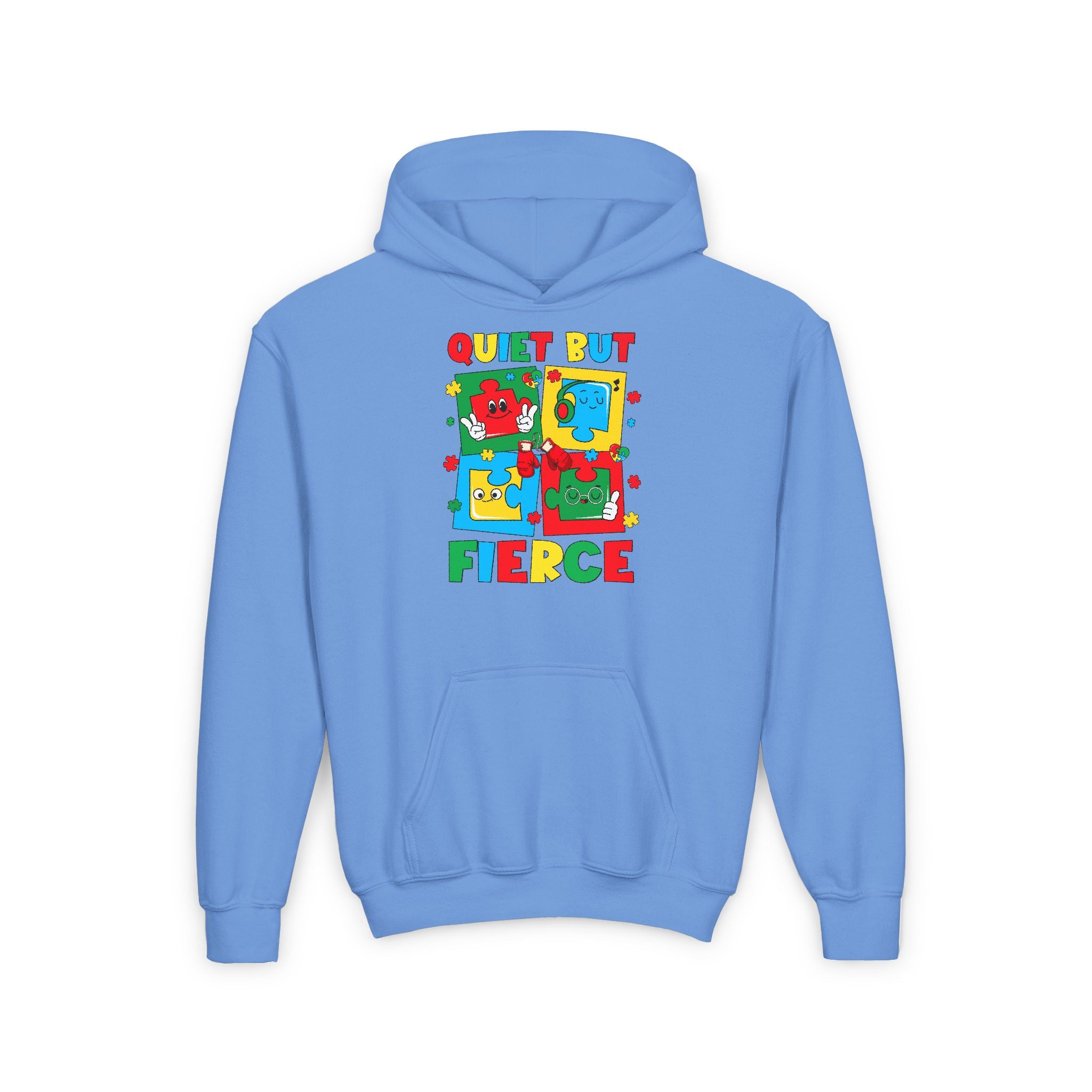 Quiet but Fierce, Youth Hoodie