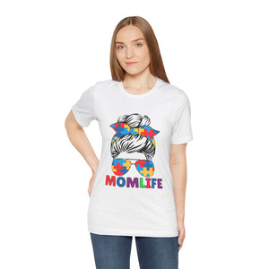 "Mom Life" Autism Awareness Hoodie