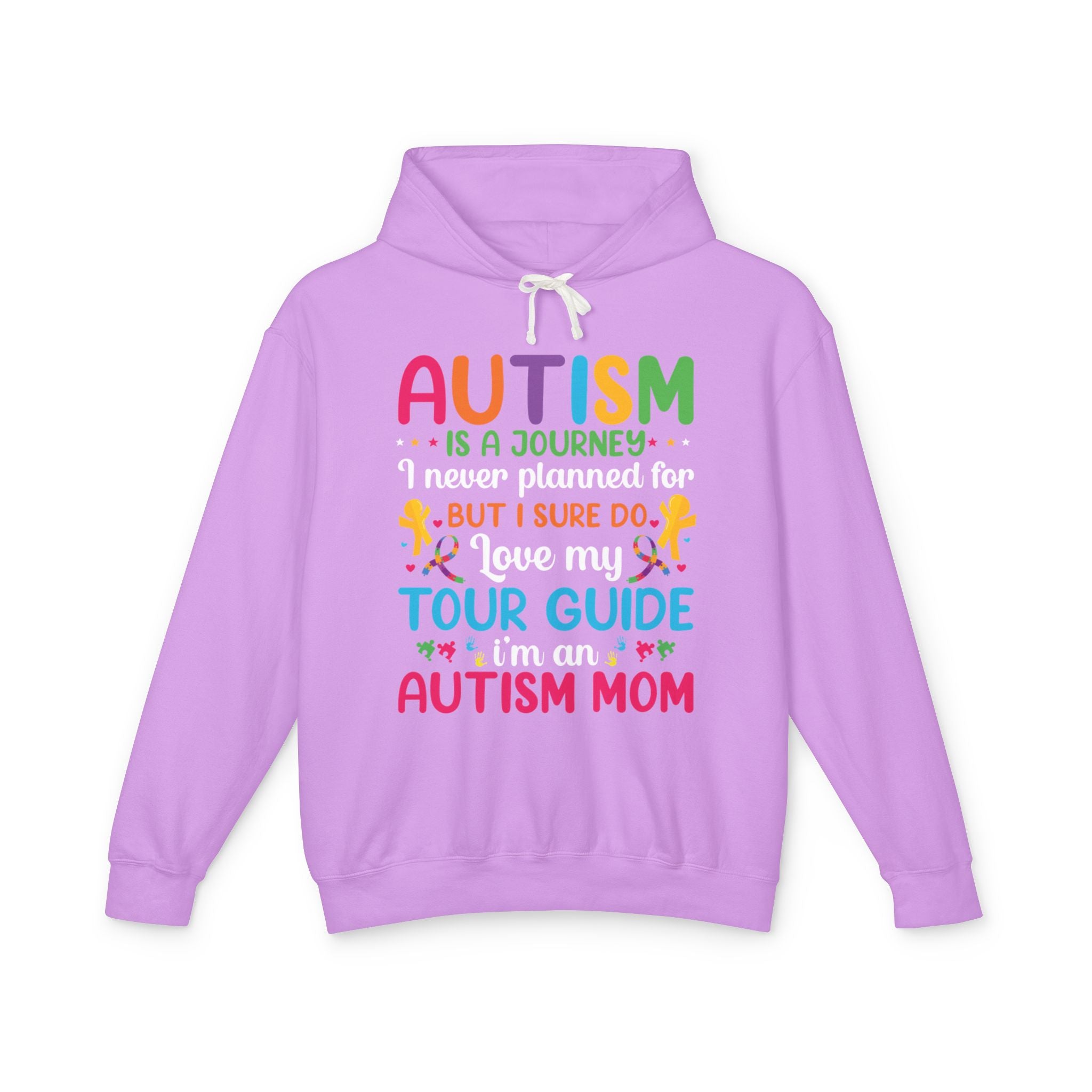 Love My Tour Guide, Autism Awareness Adult Hoodie