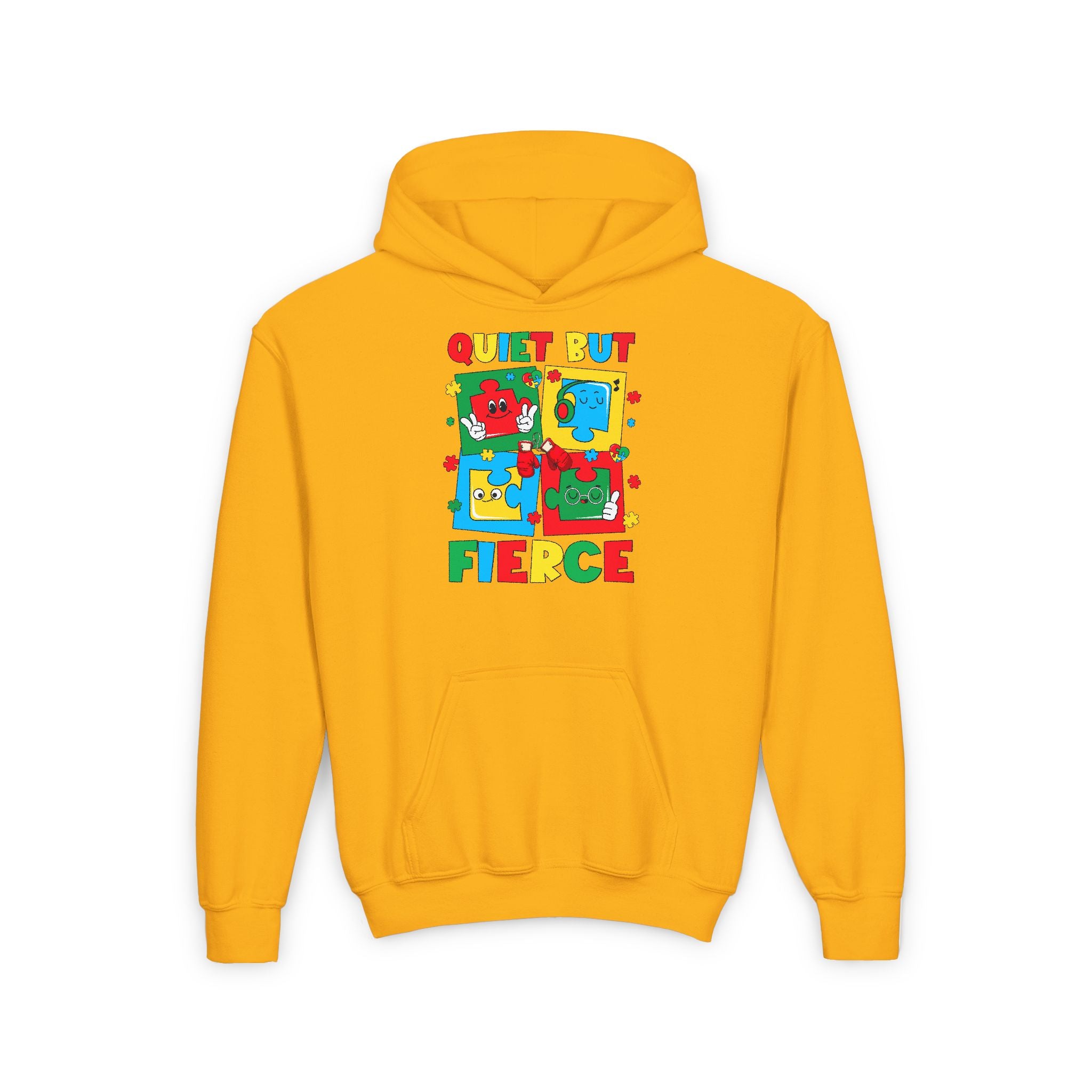 Quiet but Fierce, Youth Hoodie