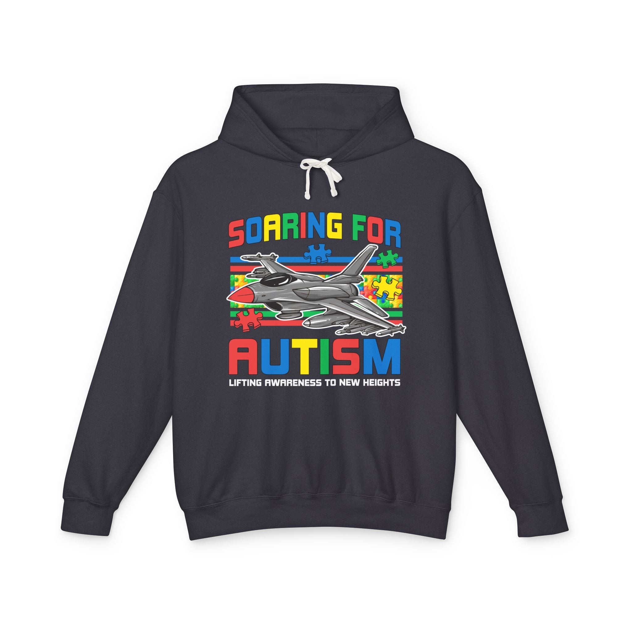 Soaring For,Autism Awareness Adult Hoodie