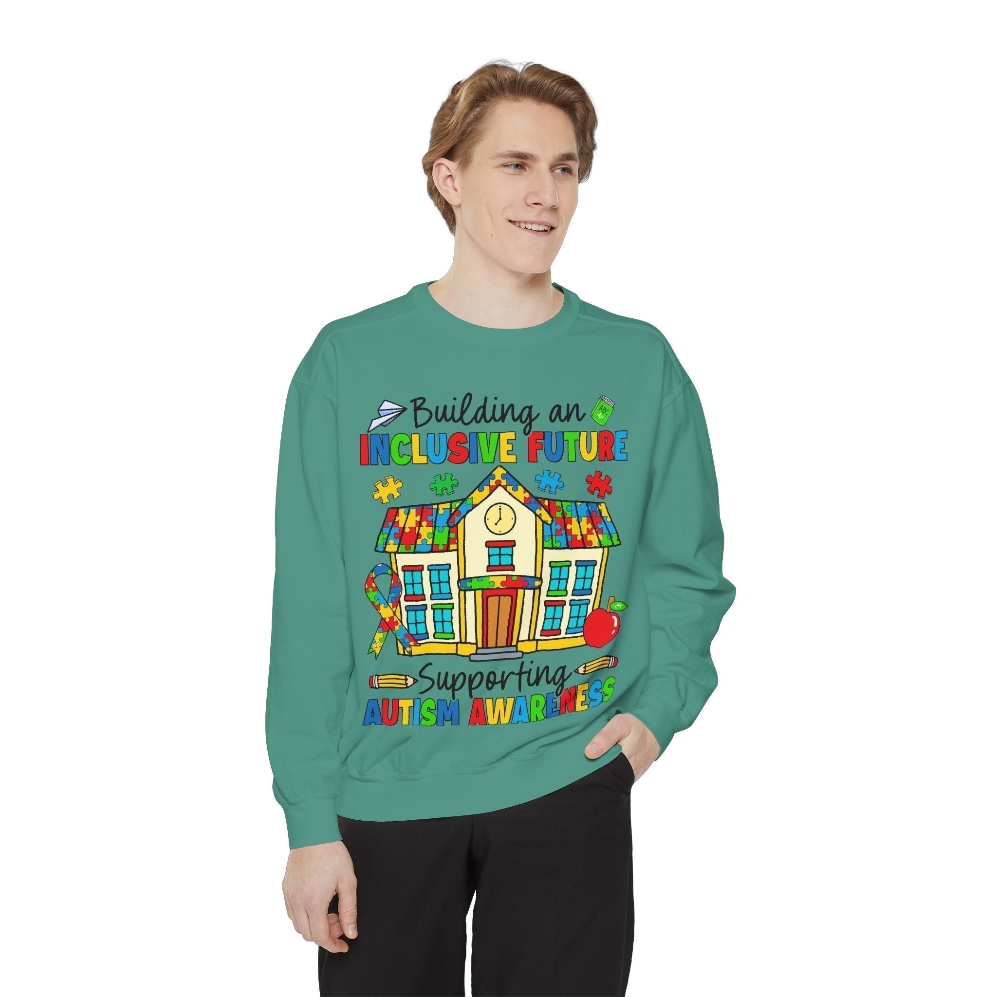 Inclusive Future – Supporting Autism Awareness Sweatshirt