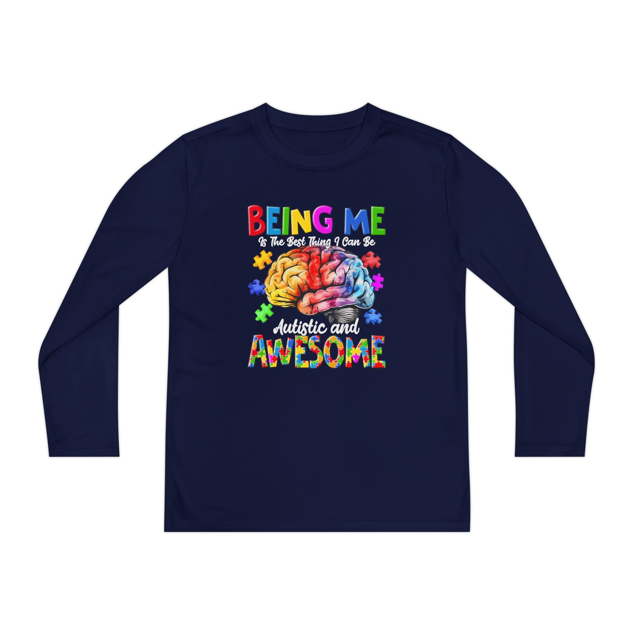 Being Me Is Totally Awesome, Youth Long Sleeve Shirt