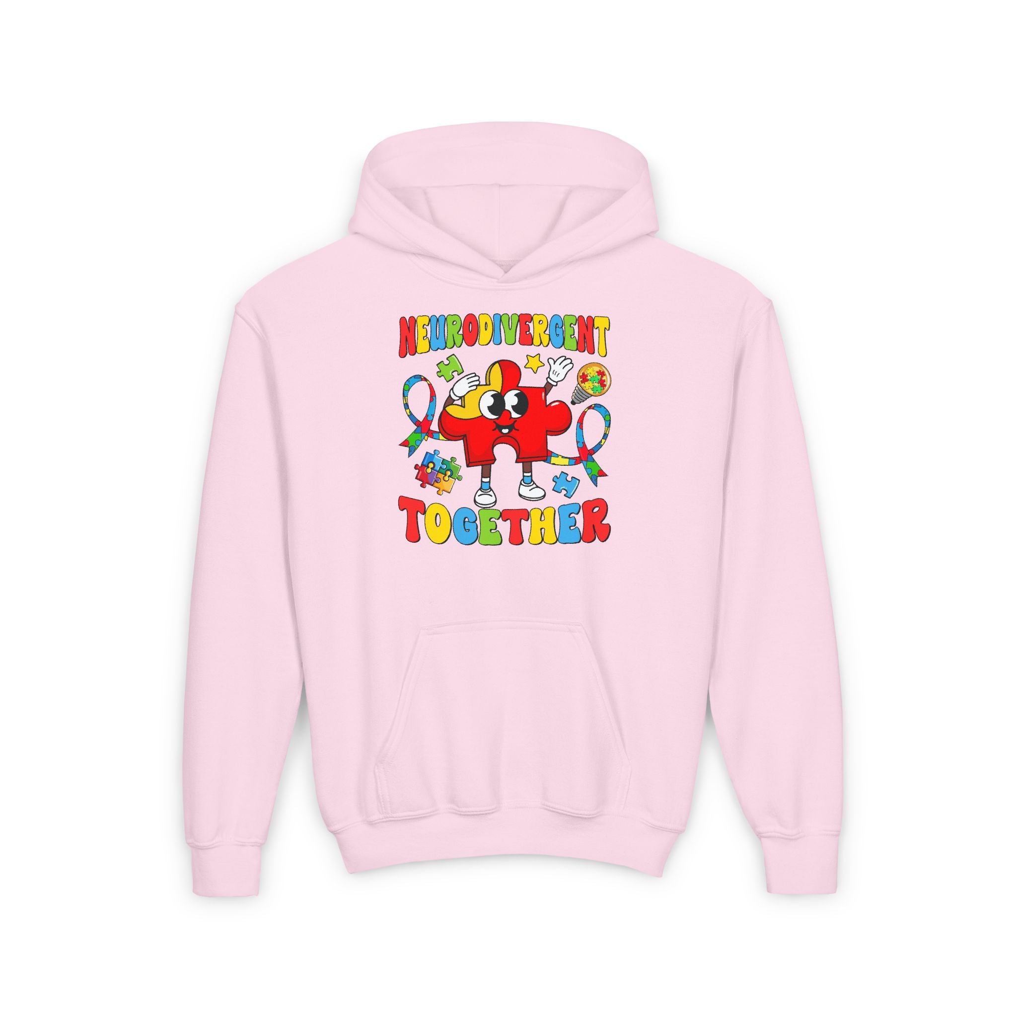 Neurodivergent Together, Youth Hoodie