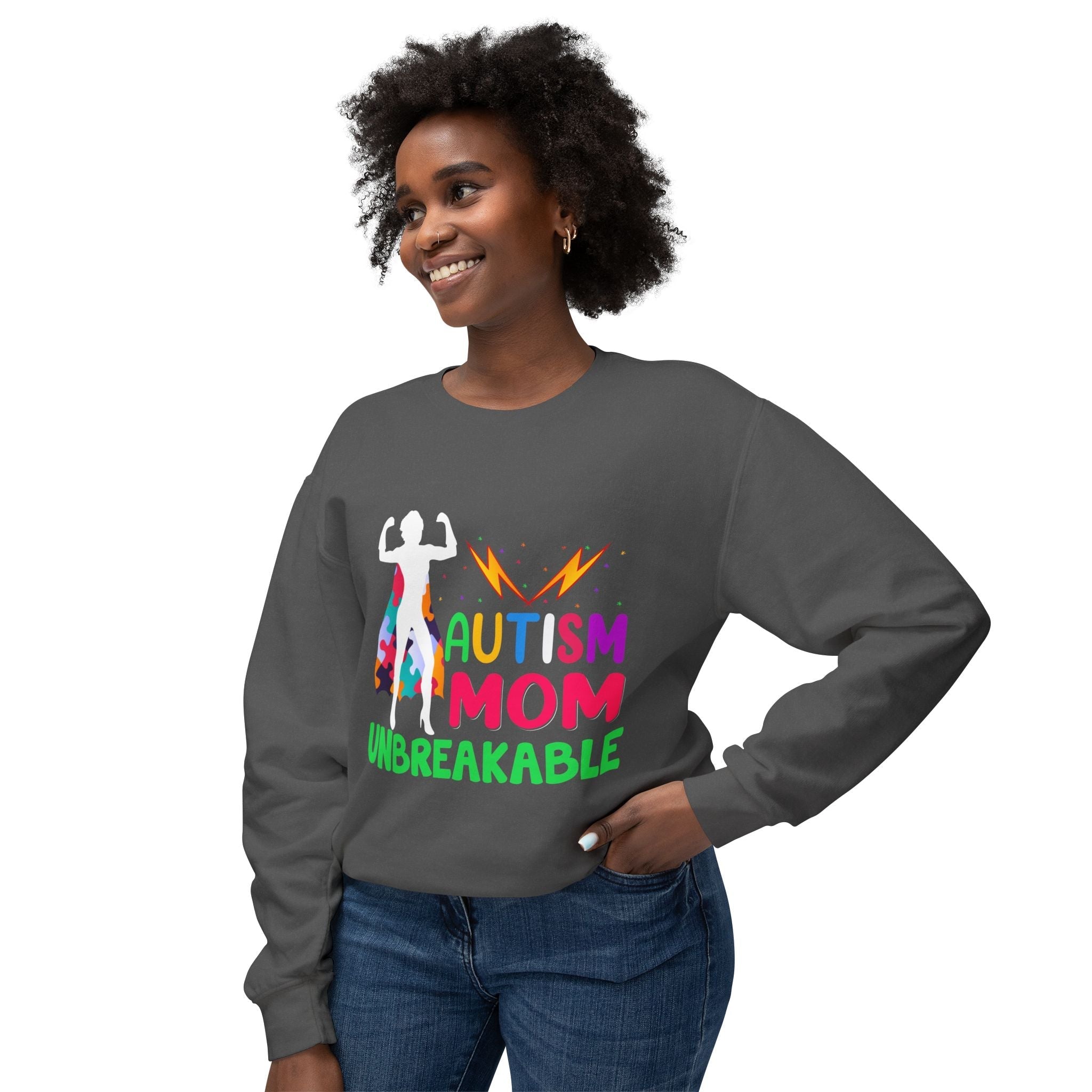 "Autism Mom Unbreakable" Sweatshirt