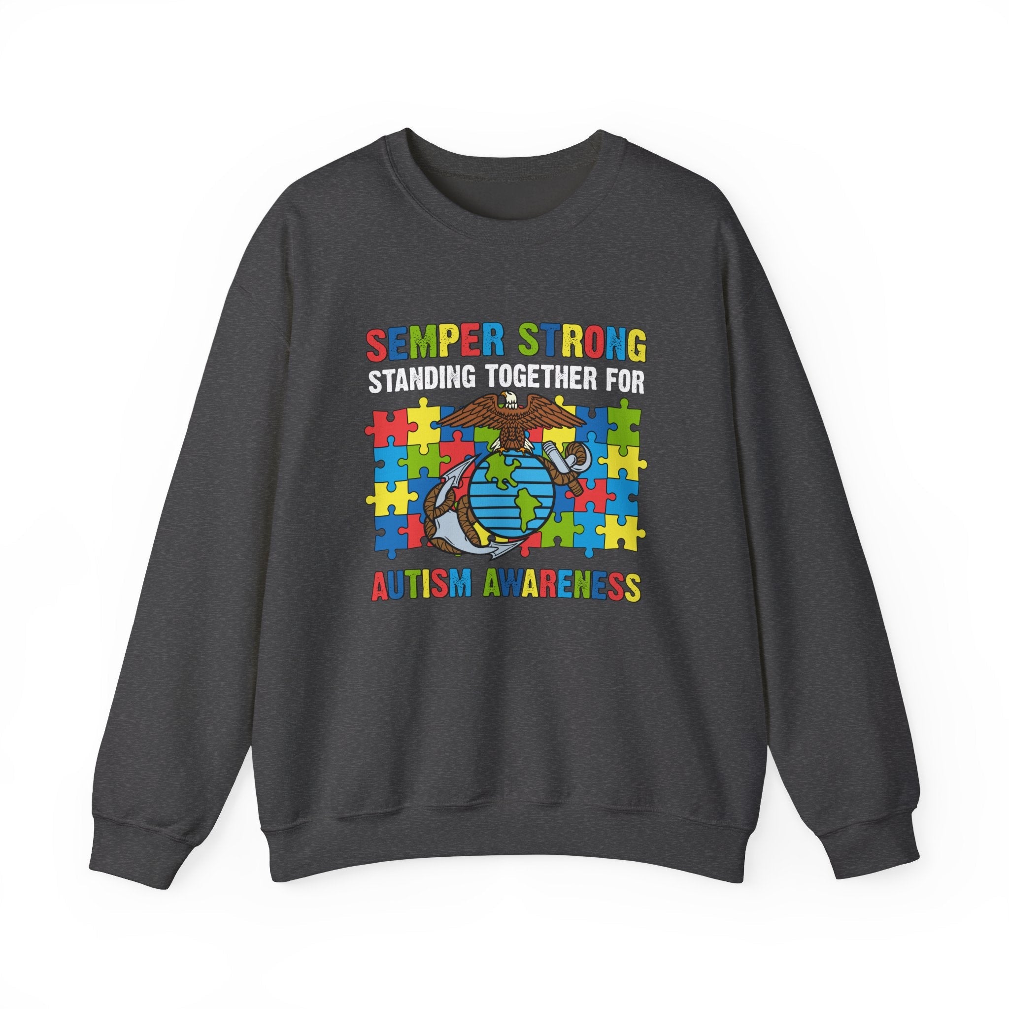 "Semper Strong Autism Awareness Sweatshirt