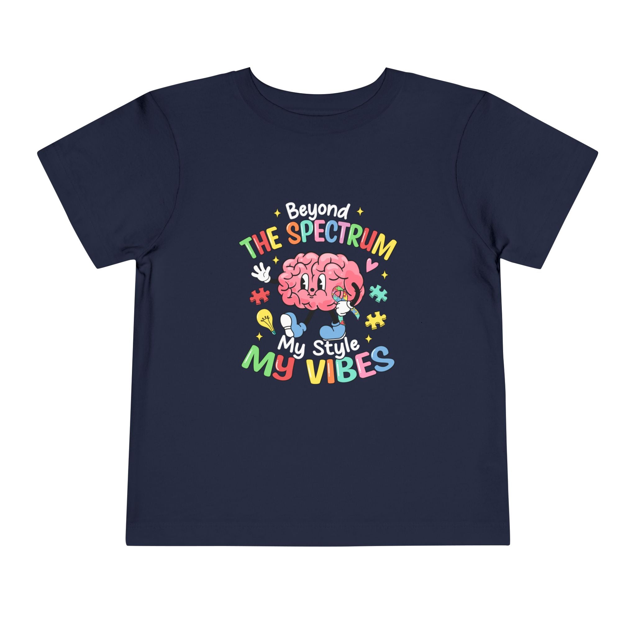 Beyond the Spectrum: My Style, My Vibe, Toddler T-Shirt