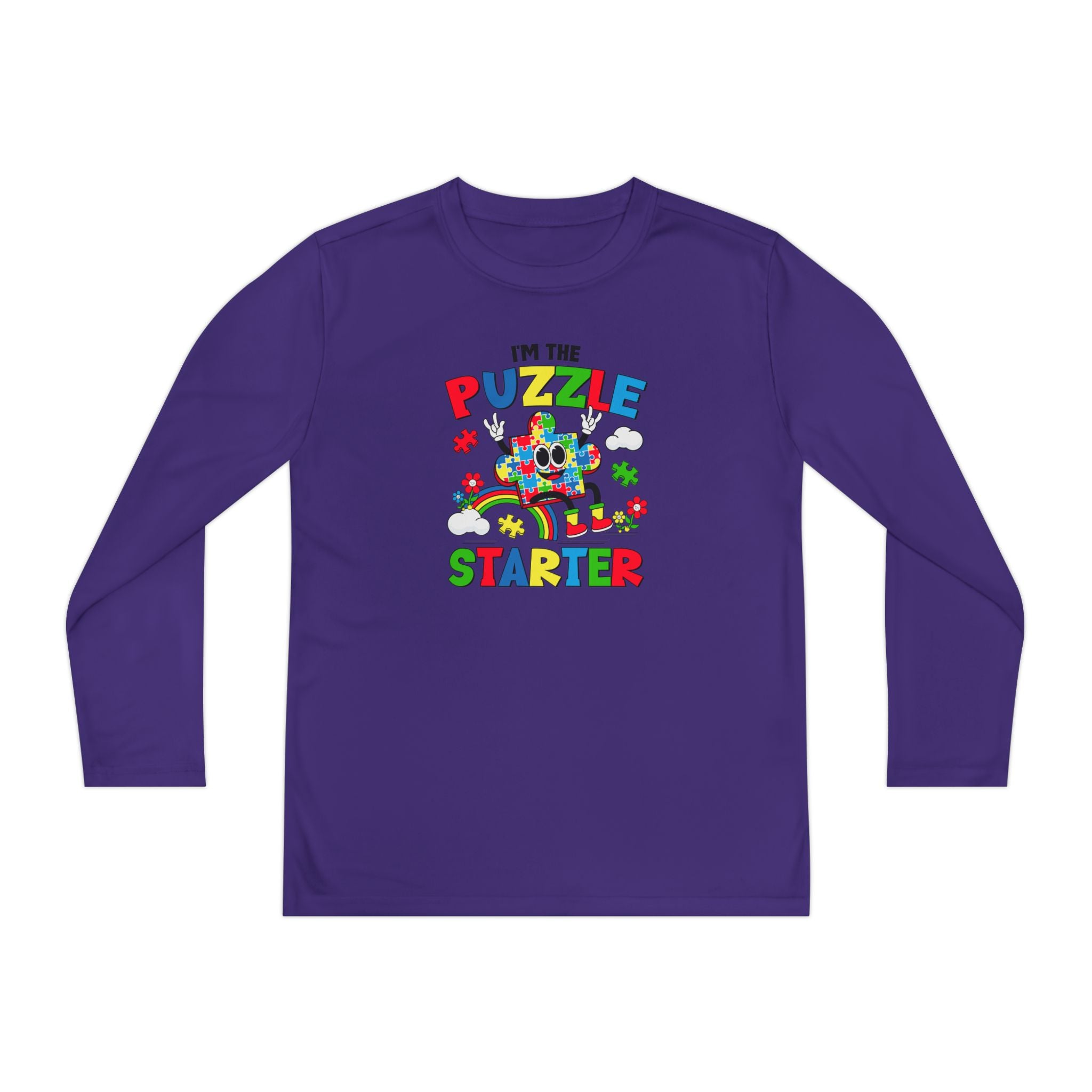 I'm The Puzzle Starter, Youth Long Sleeve