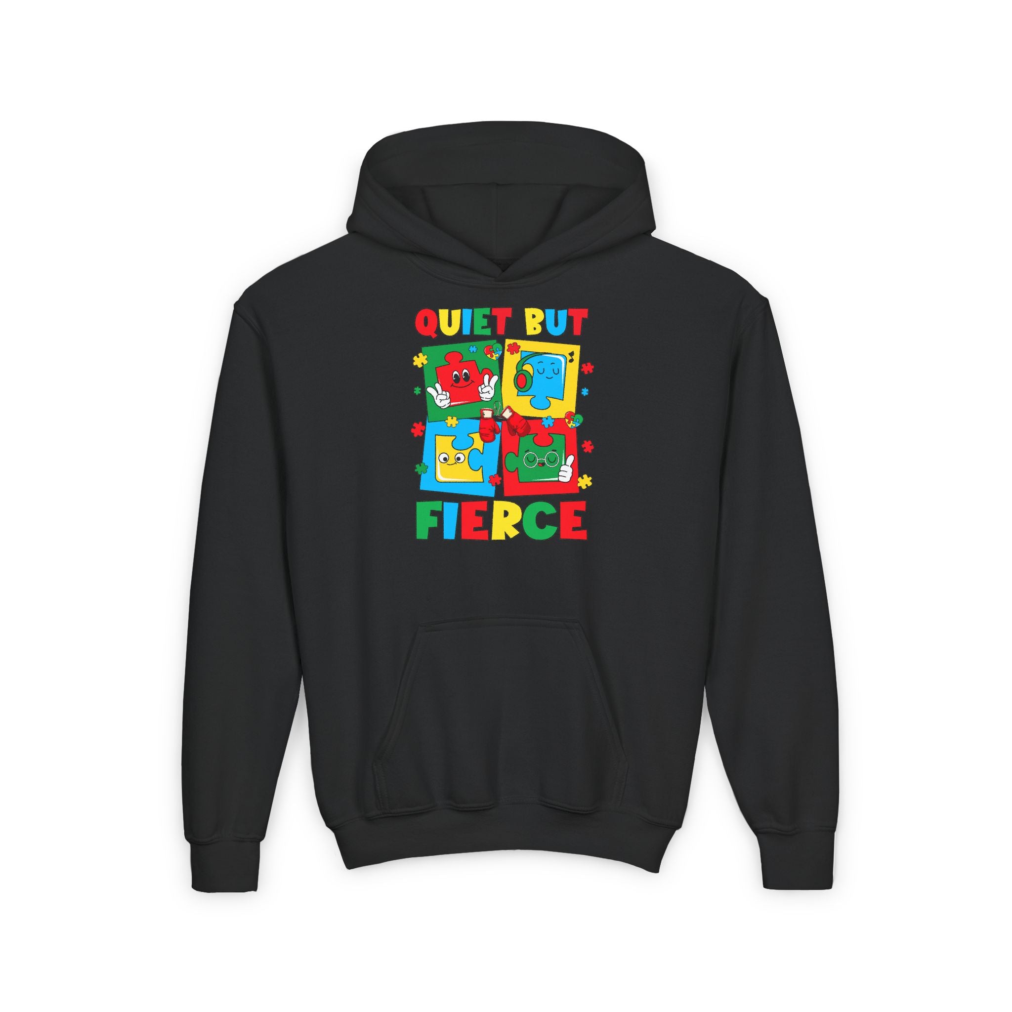 Quiet but Fierce, Youth Hoodie