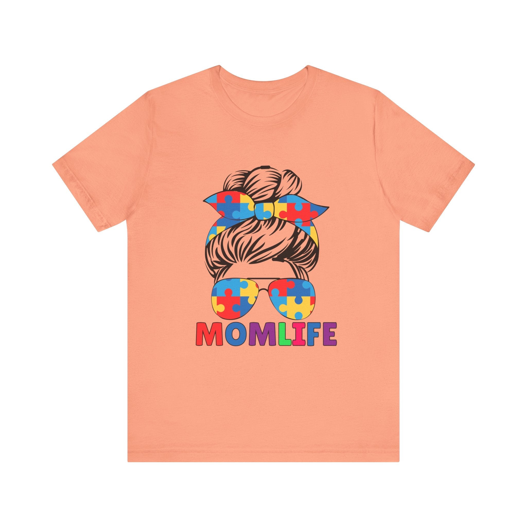 "Mom Life" Autism Awareness Hoodie