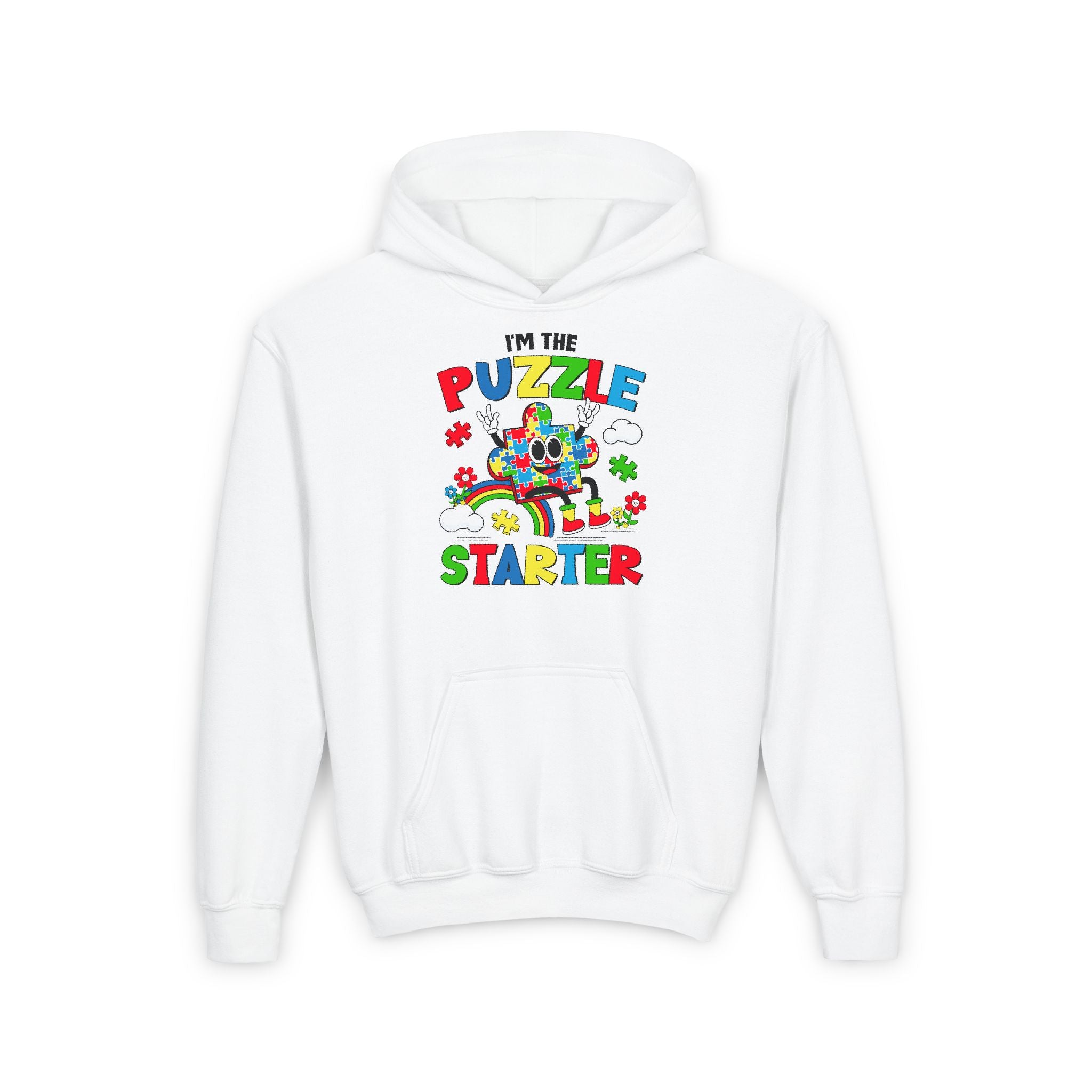 I'm The Puzzle Starter, Youth Hoodie