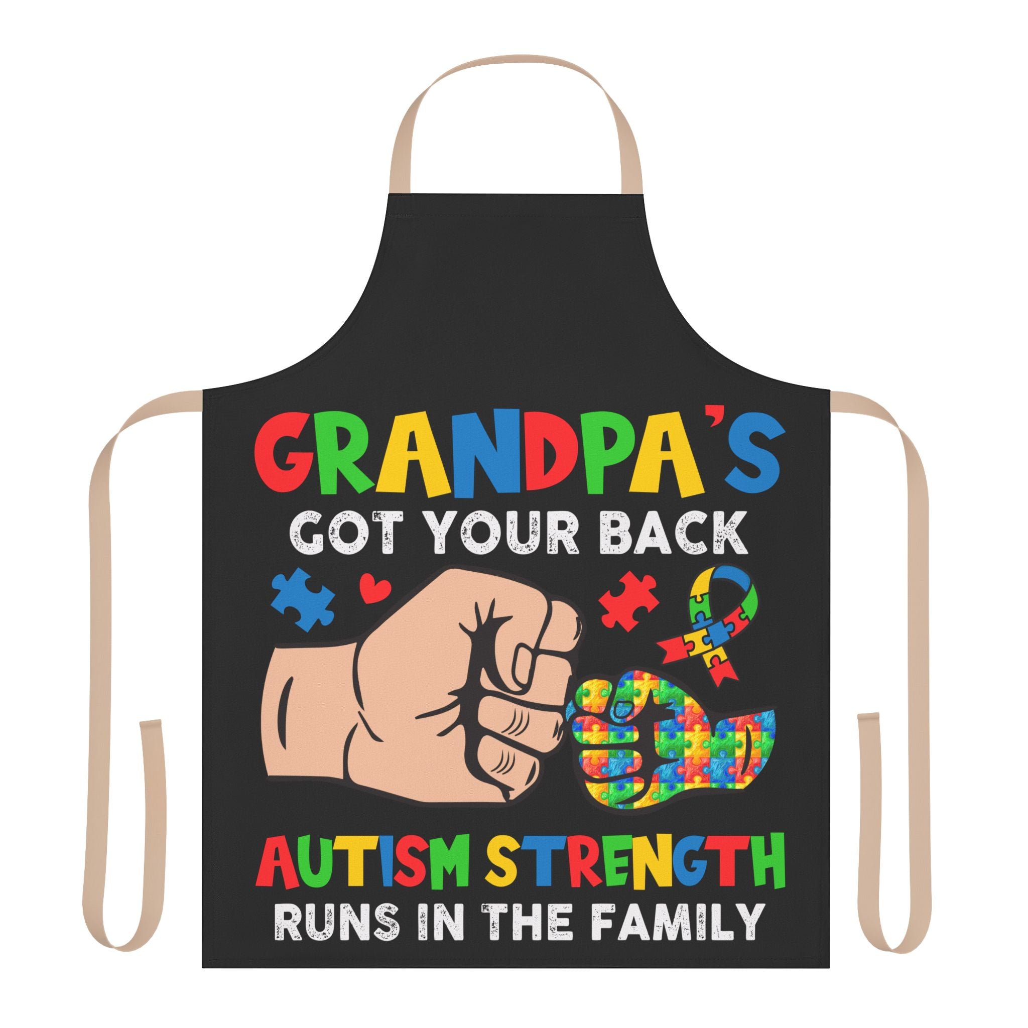 Grandpa's Got Your Back Routine Love Apron