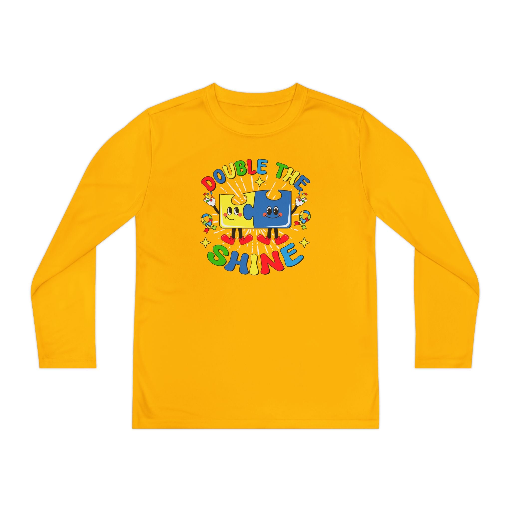 Double The Shine, Youth Long Sleeve