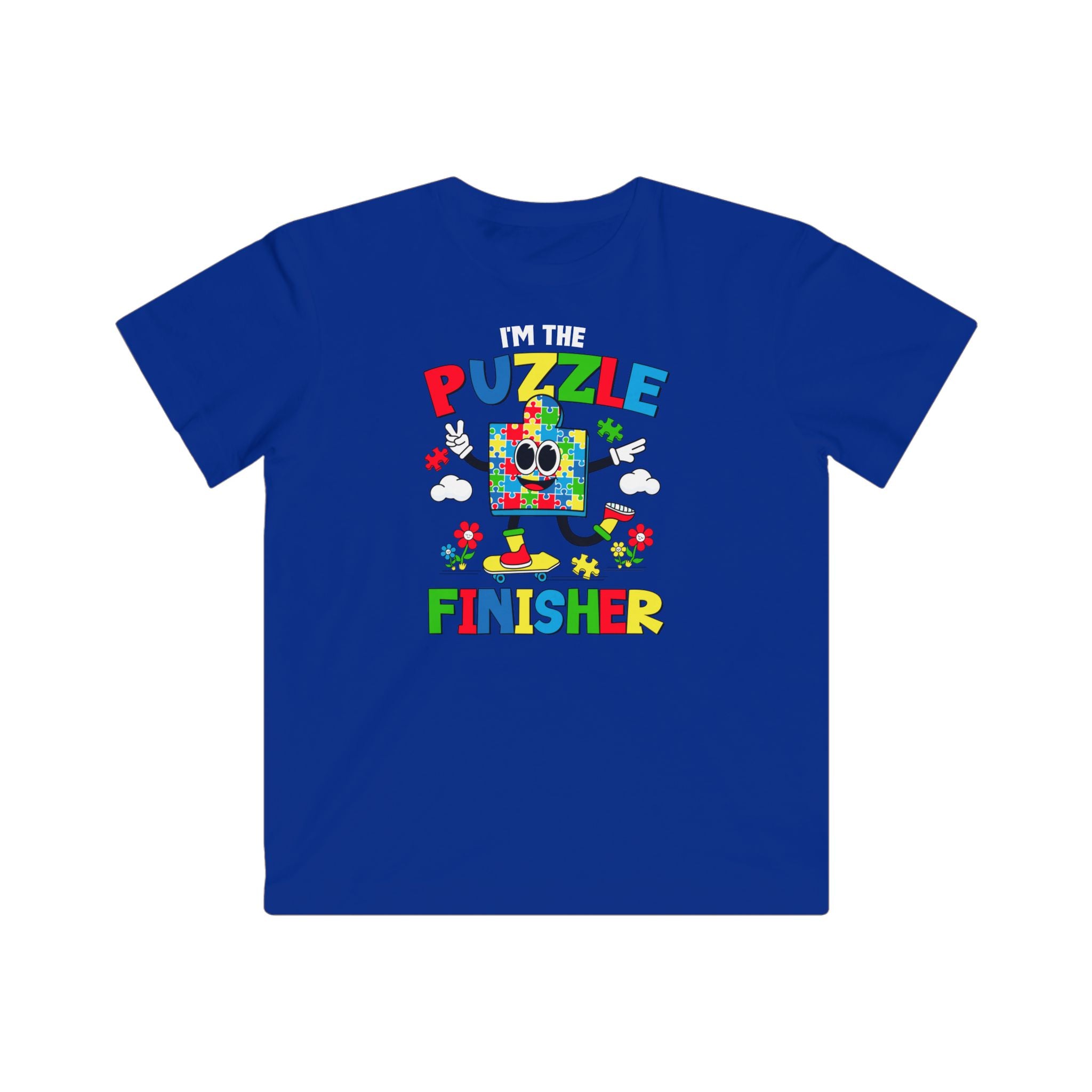 I'm The Puzzle Finisher, Kids Fine Jersey Tee