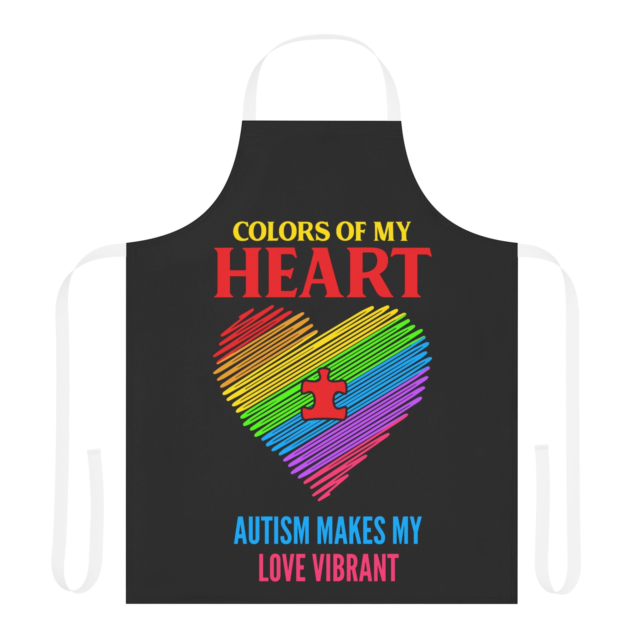 Colors Of my Heart Apron