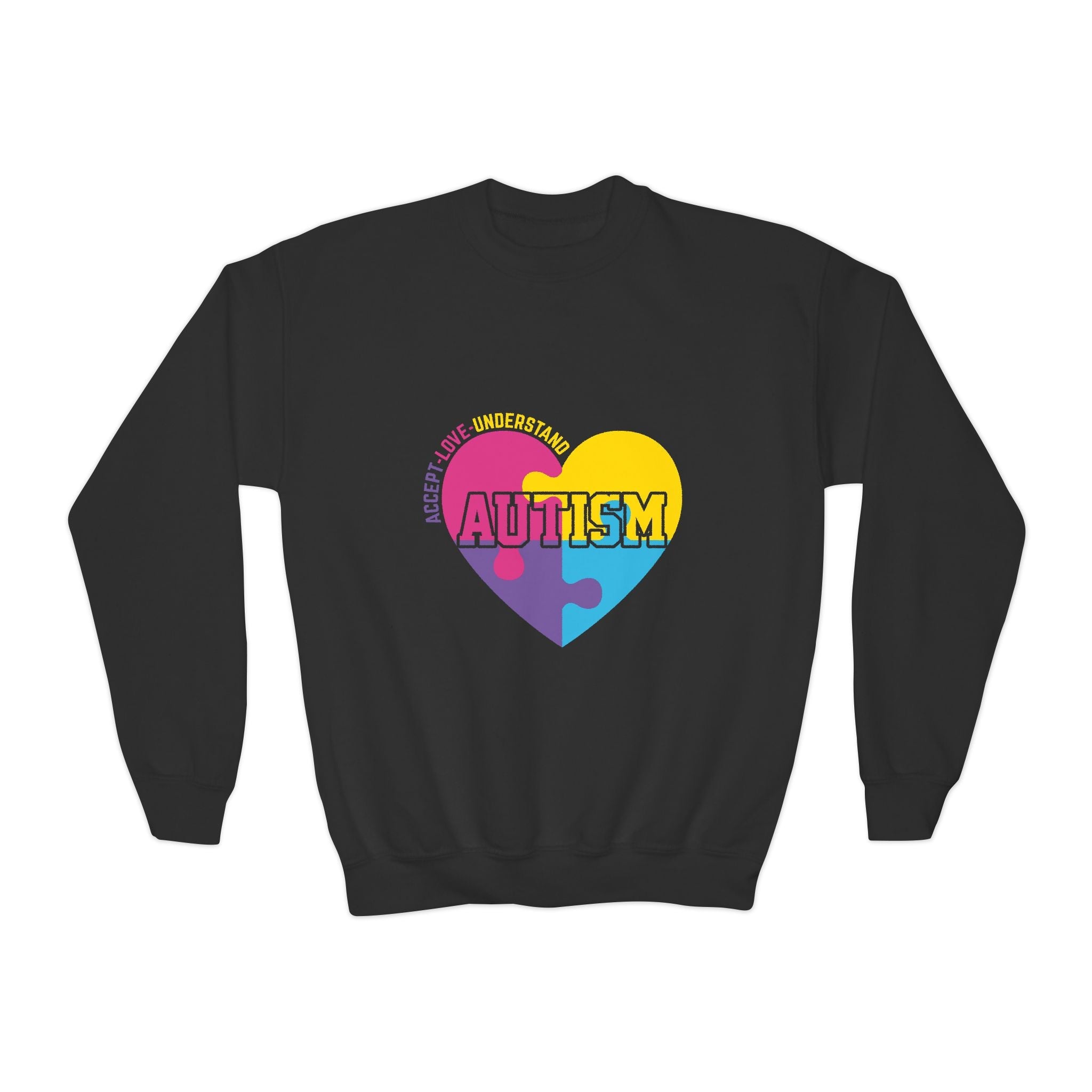 Autism Awareness Heart Sweatshirt