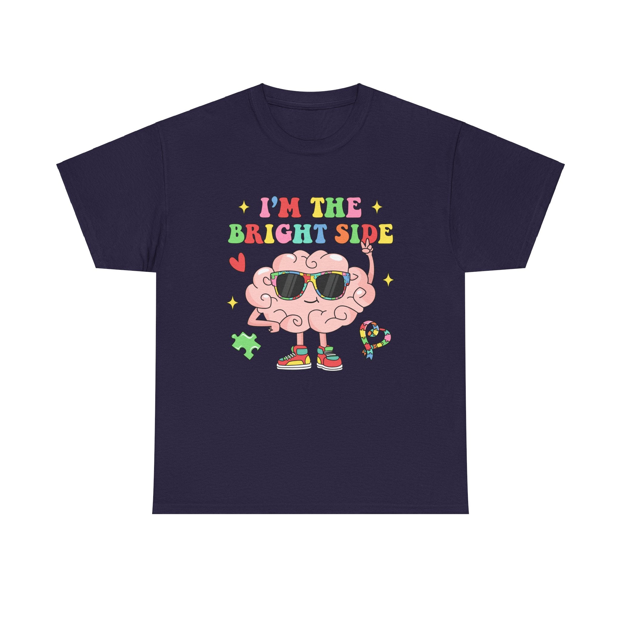 I Am The Bright Side, Autism Awareness, Adult Tee