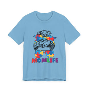 "Mom Life" Autism Awareness Hoodie