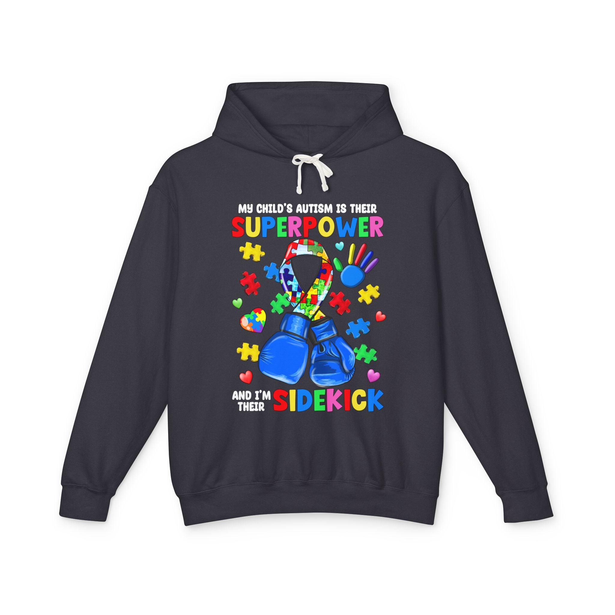 My Child's Autism Superpower, Autism Awareness Adult Hoodie