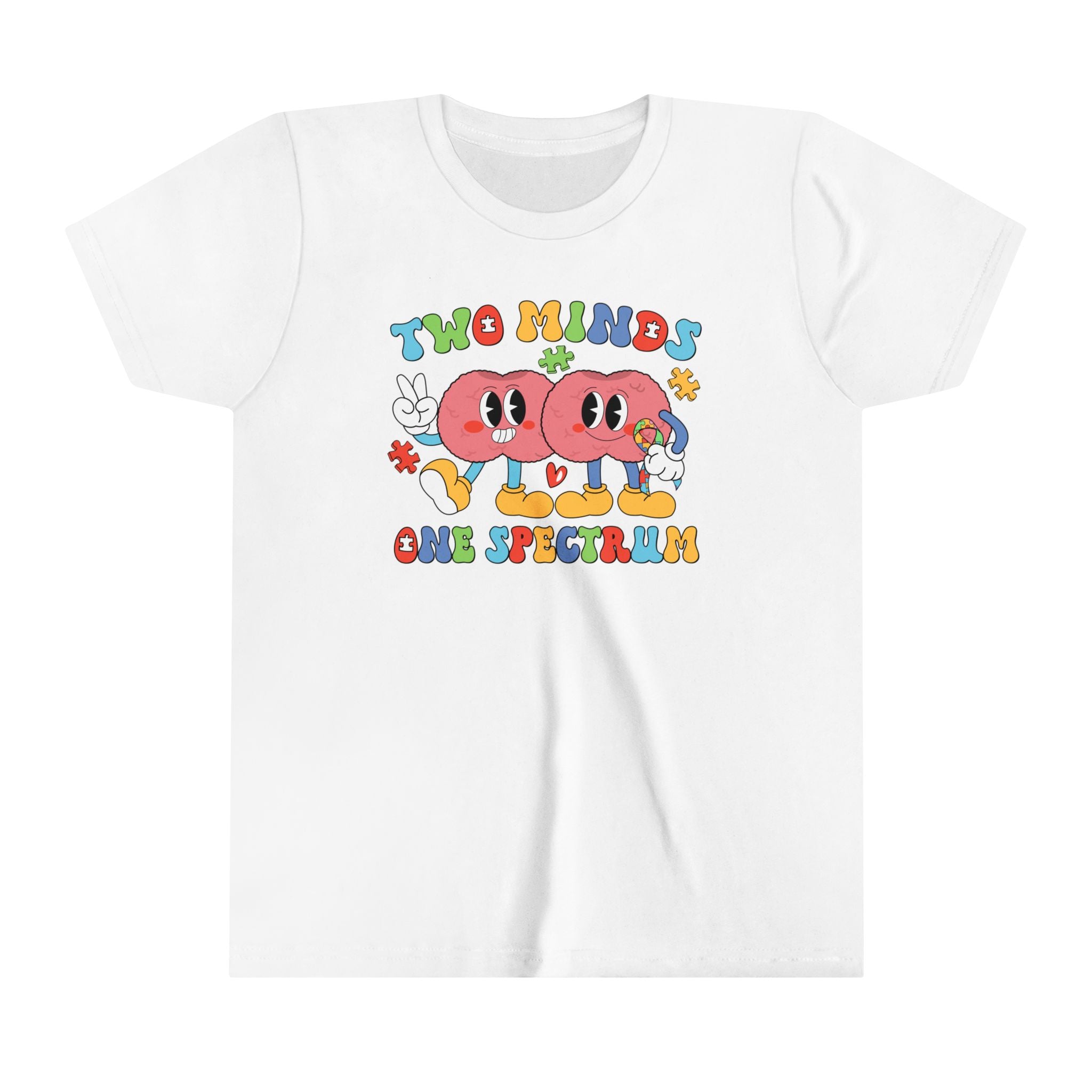 Two Minds One Spectrum Children's Autism Awareness Tee, Youth T-Shirt