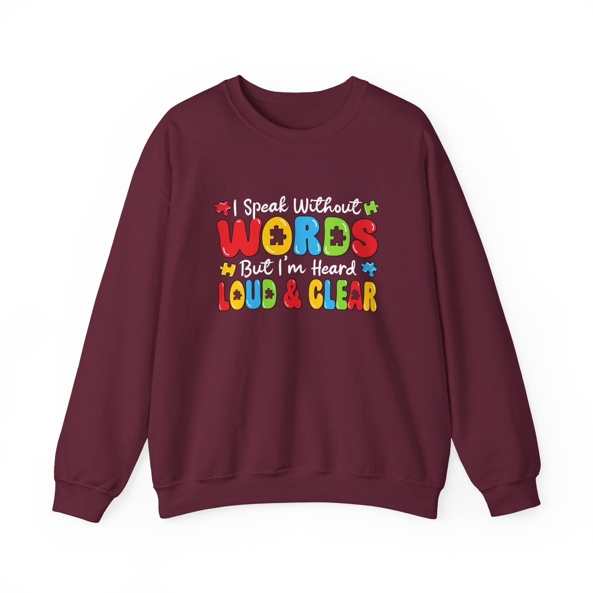 Autism Warrior, Adult Sweatshirt